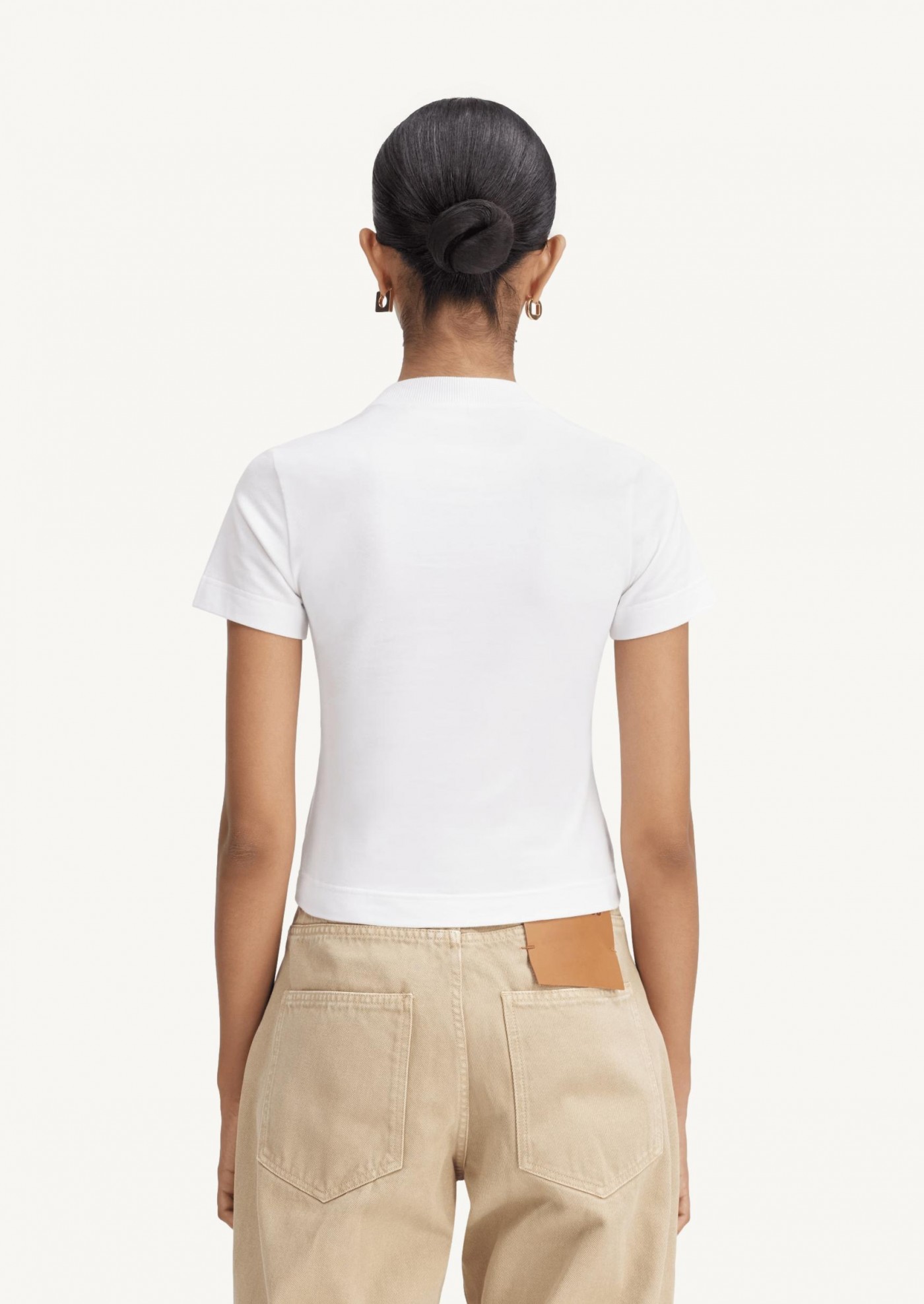 The Gros Grain white t-shirt - Jacquemus