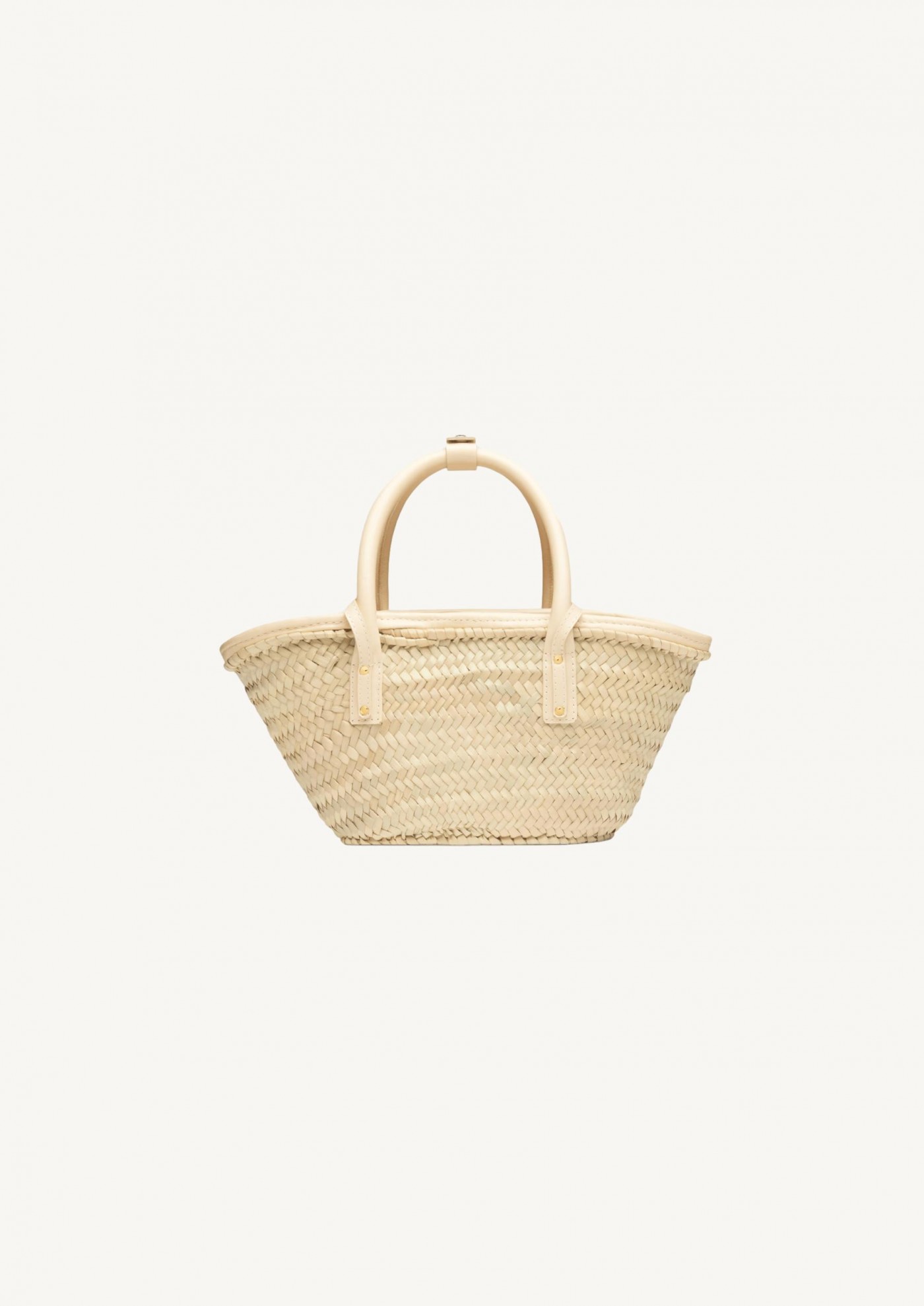 Soli ivory small basket