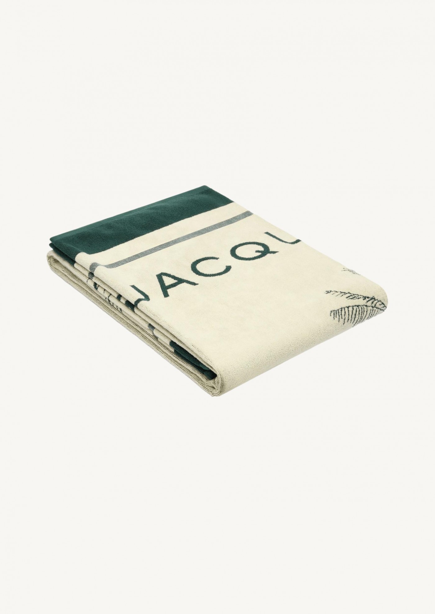 The Croisière green towel