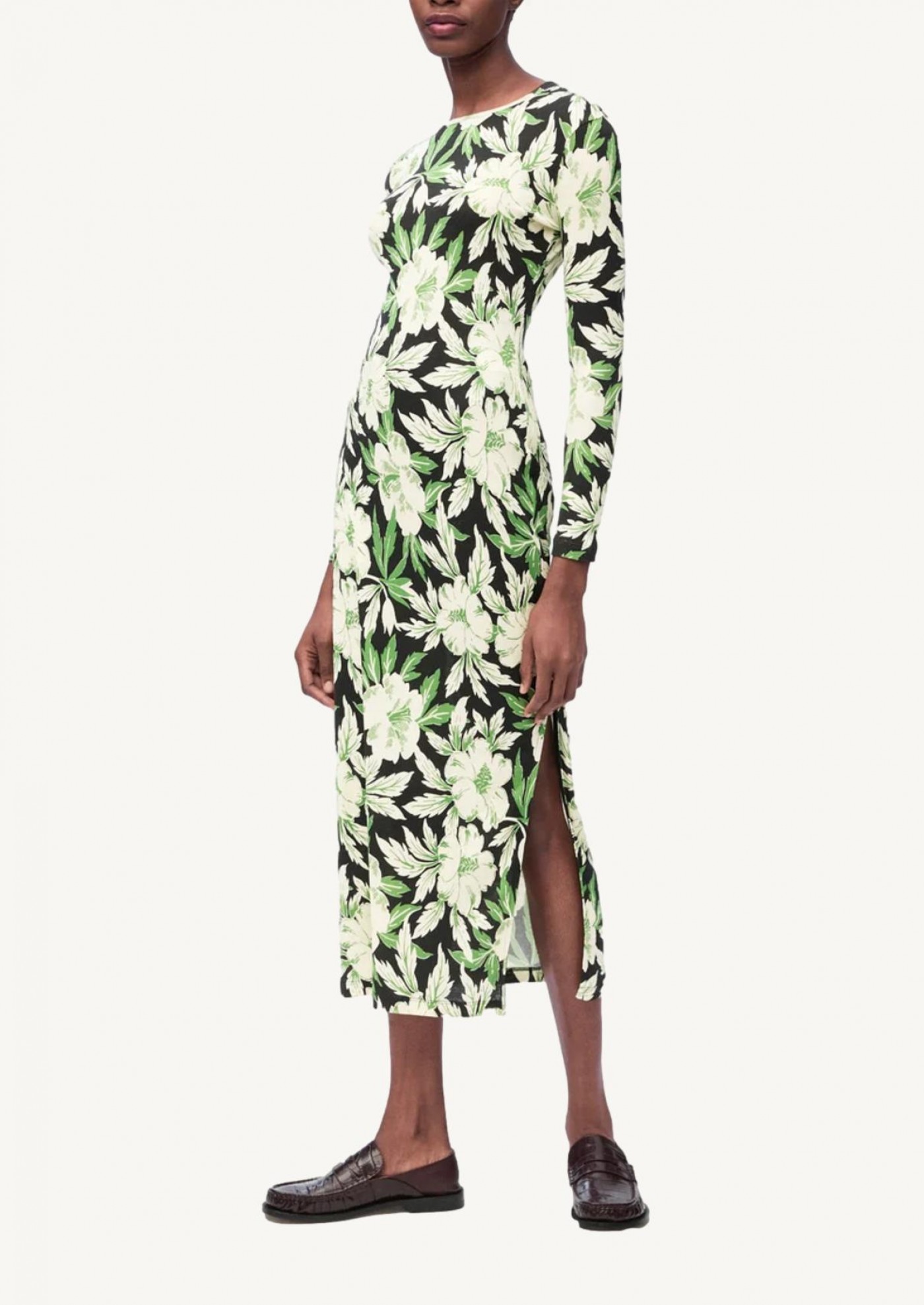 Floral print dress