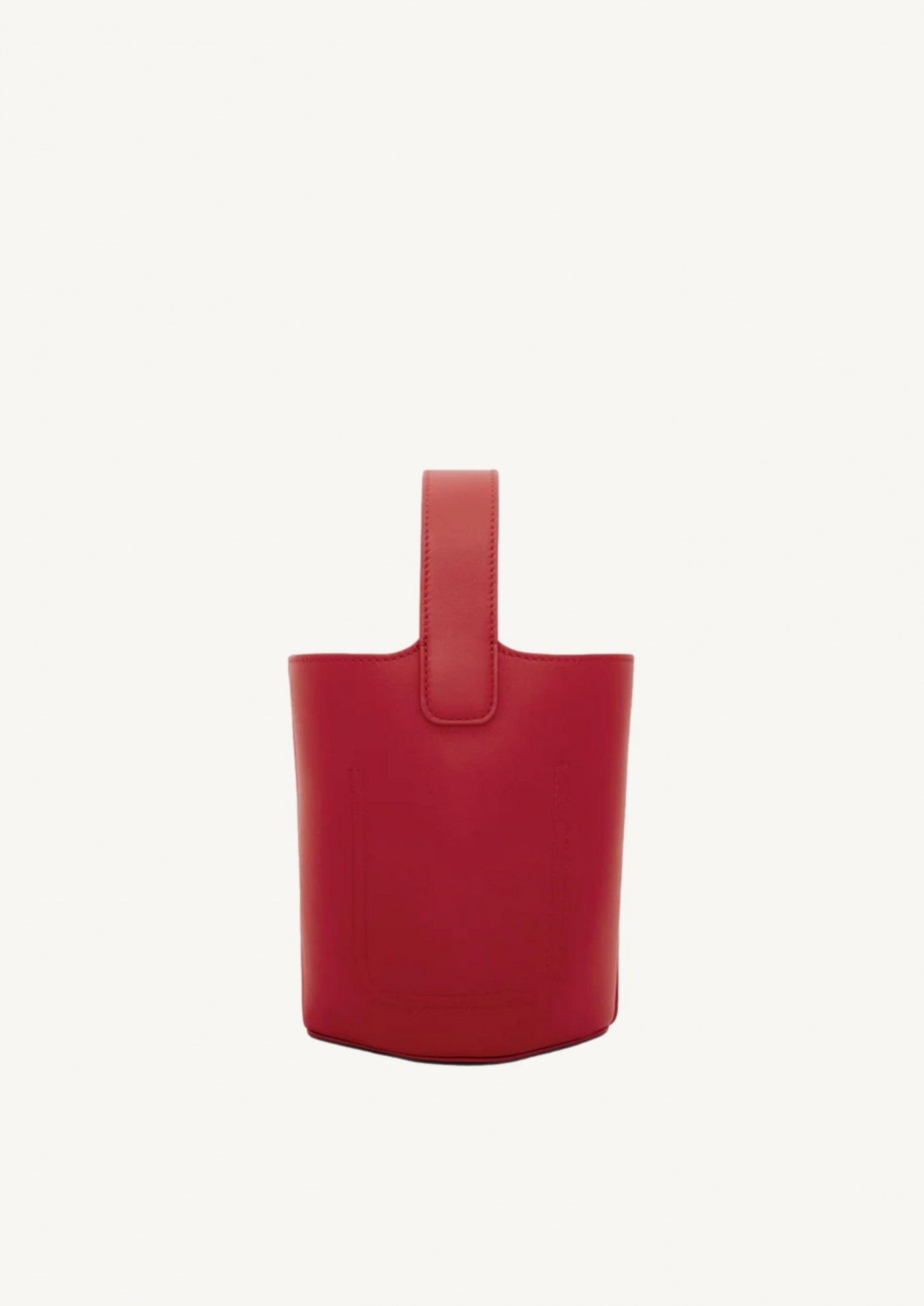 Mini Pebble bucket red burnet
