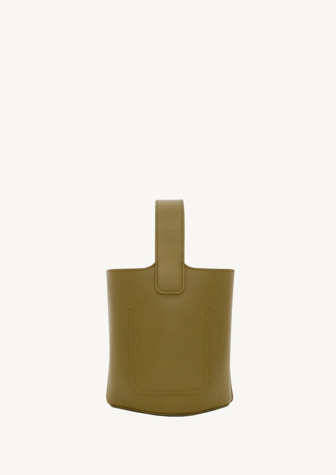 Mini Pebble bucket olive