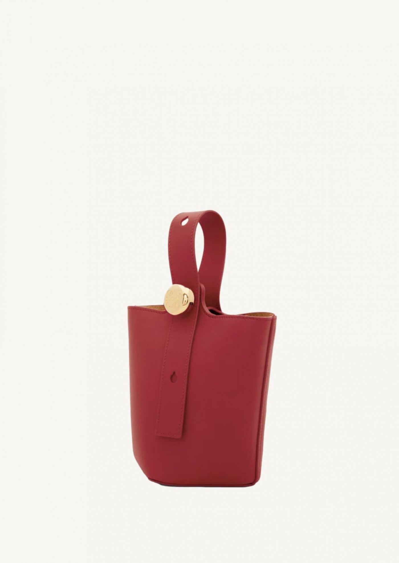 Mini Pebble bucket red burnet