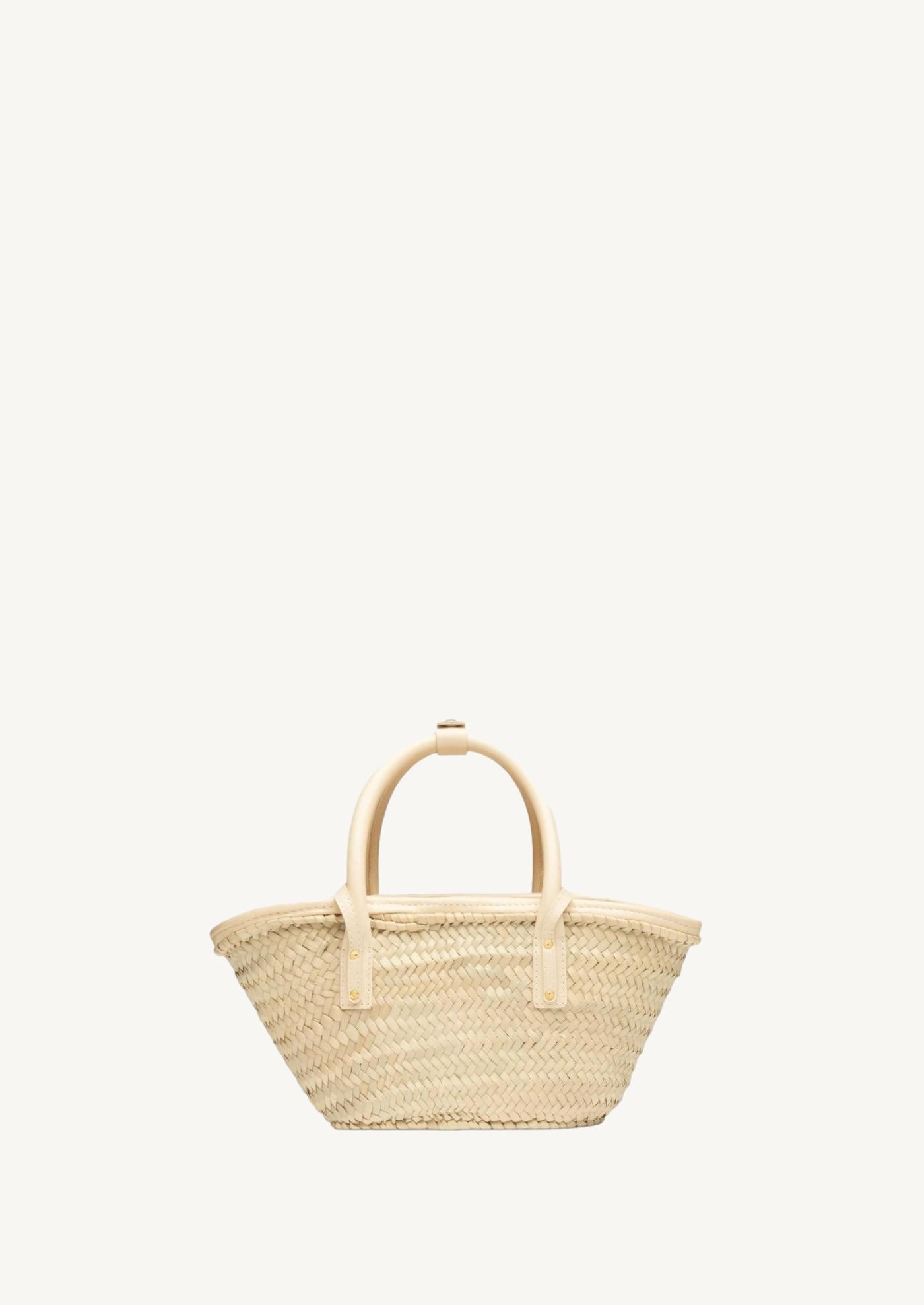 Soli ivory small basket
