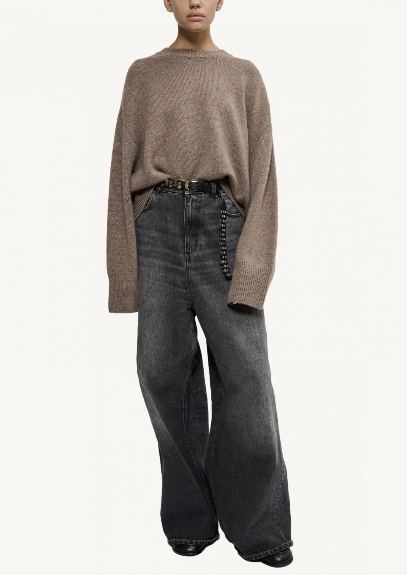 Jean baggy noir