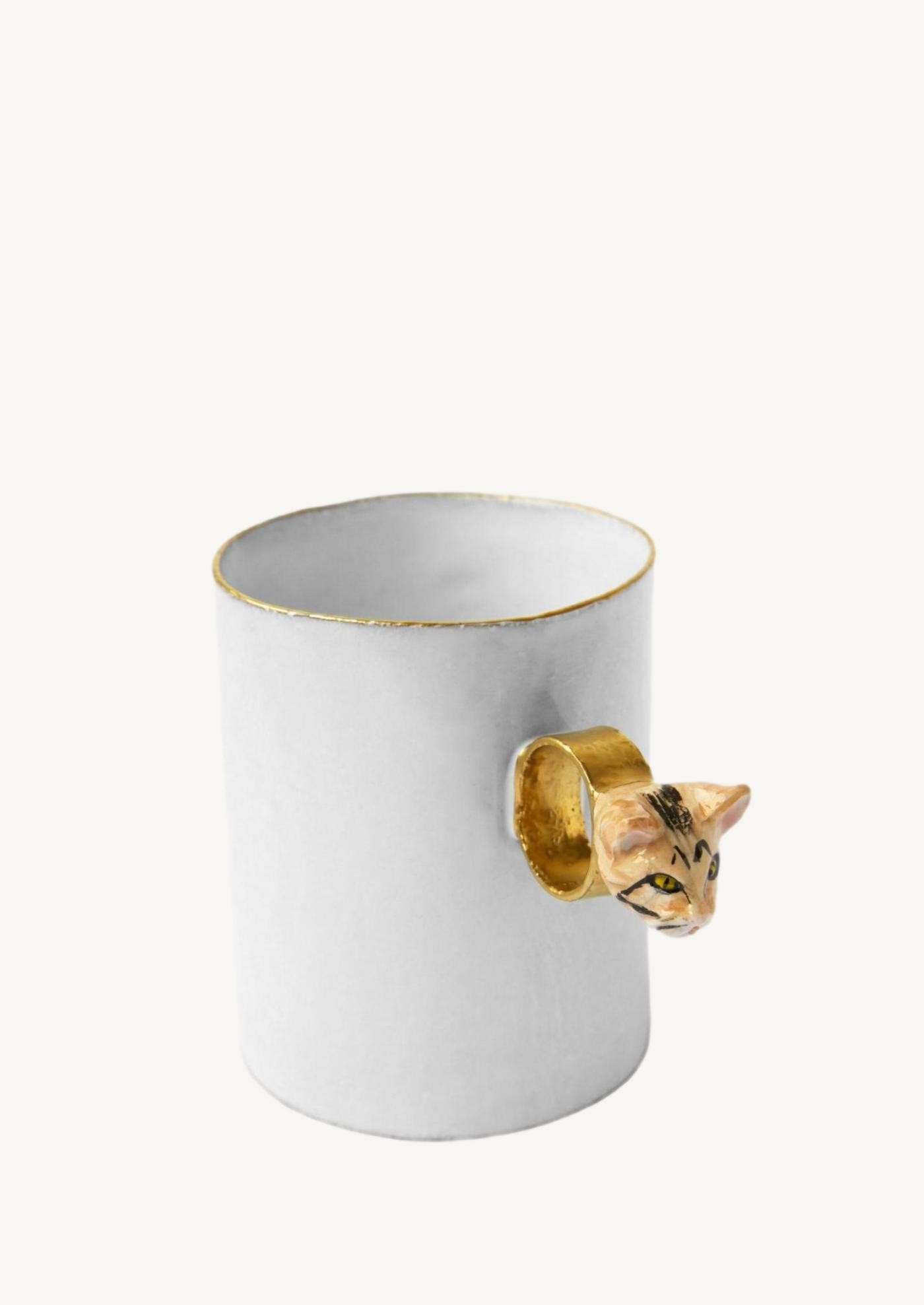 Small Bristly Cat Dish