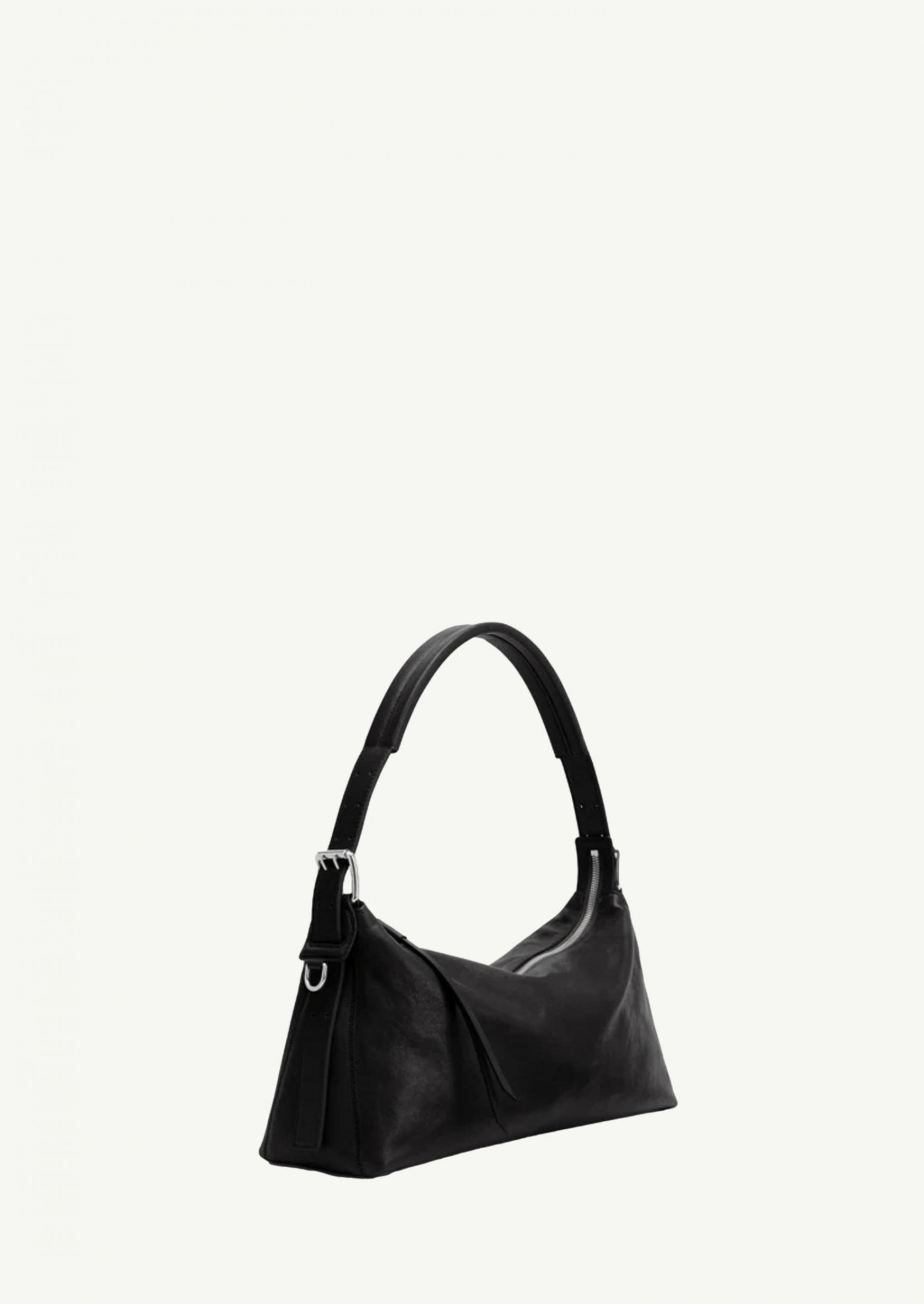 Dark chocolate baguette bag