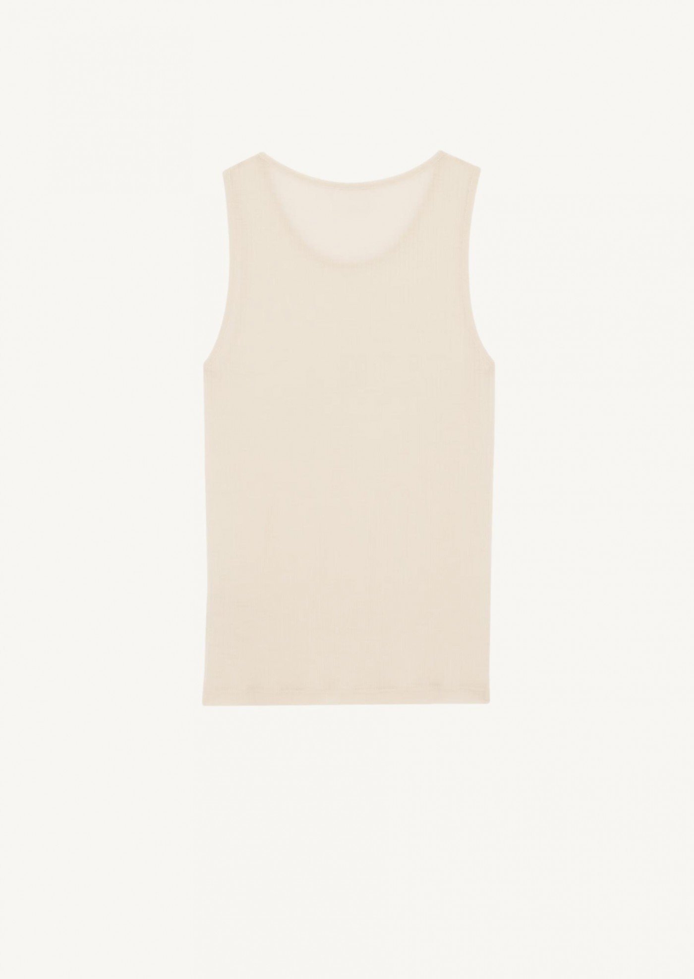 Cassandre red embroidered tank top