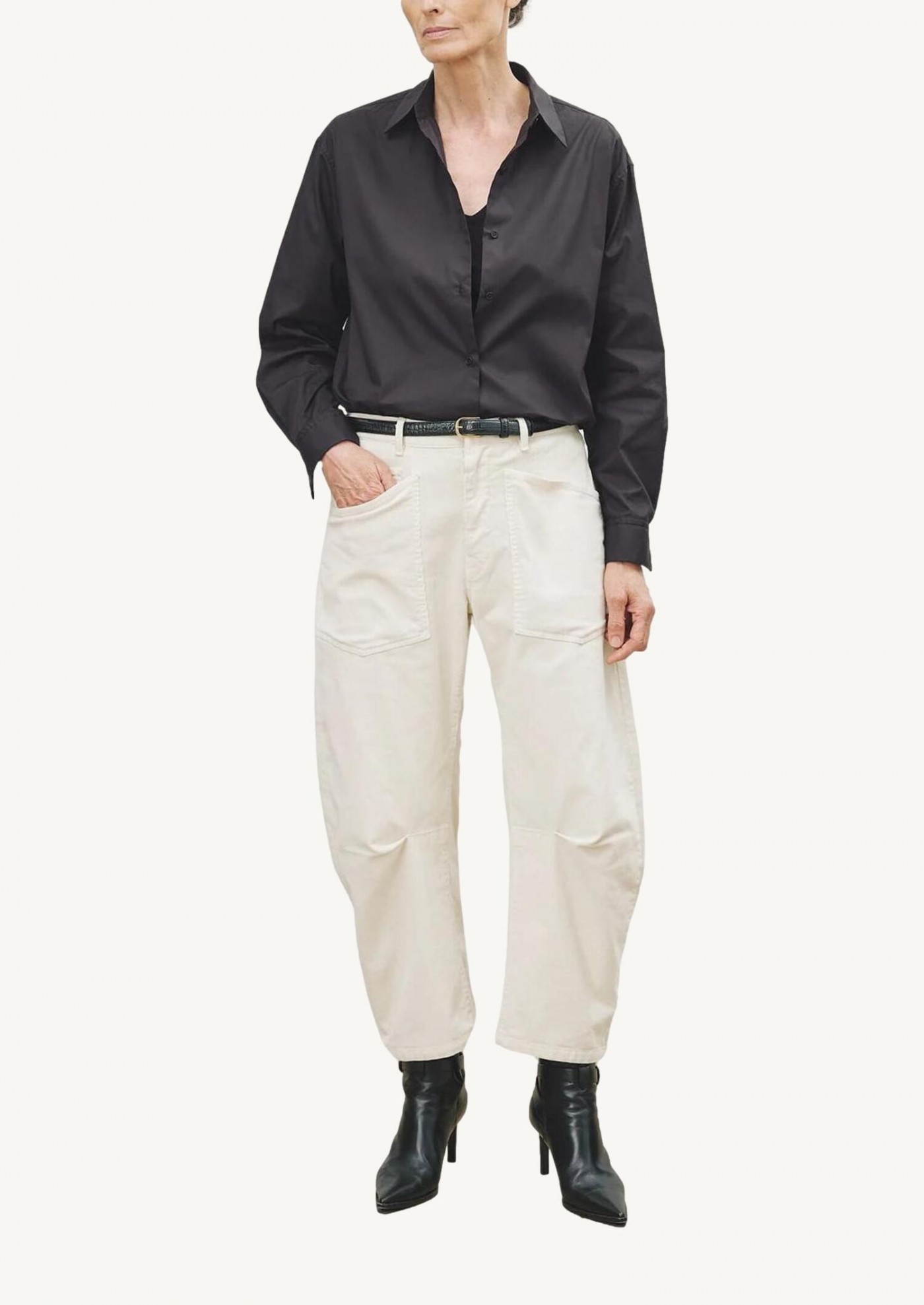 Shon trousers eggshell