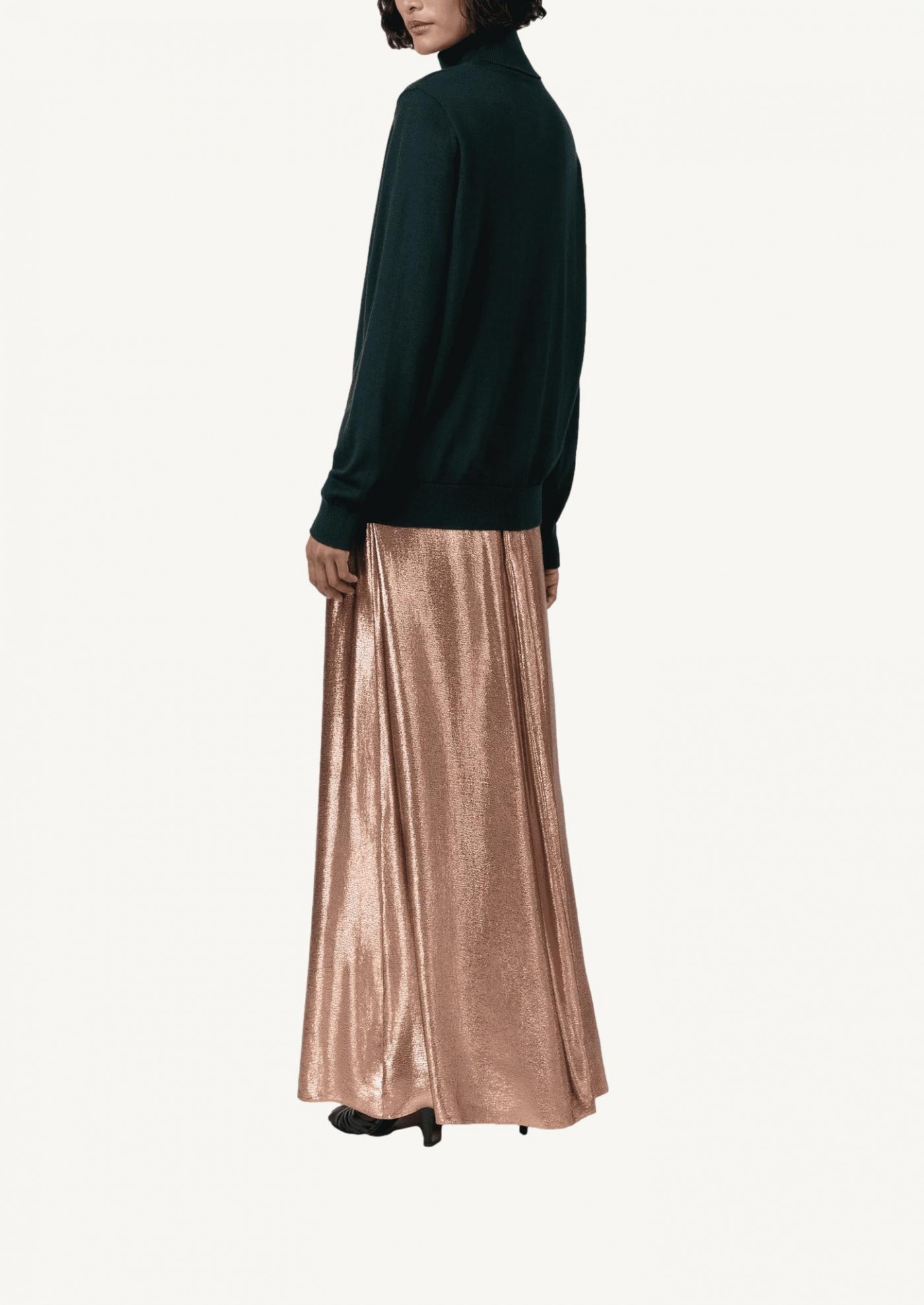 Orne bottle green turtleneck