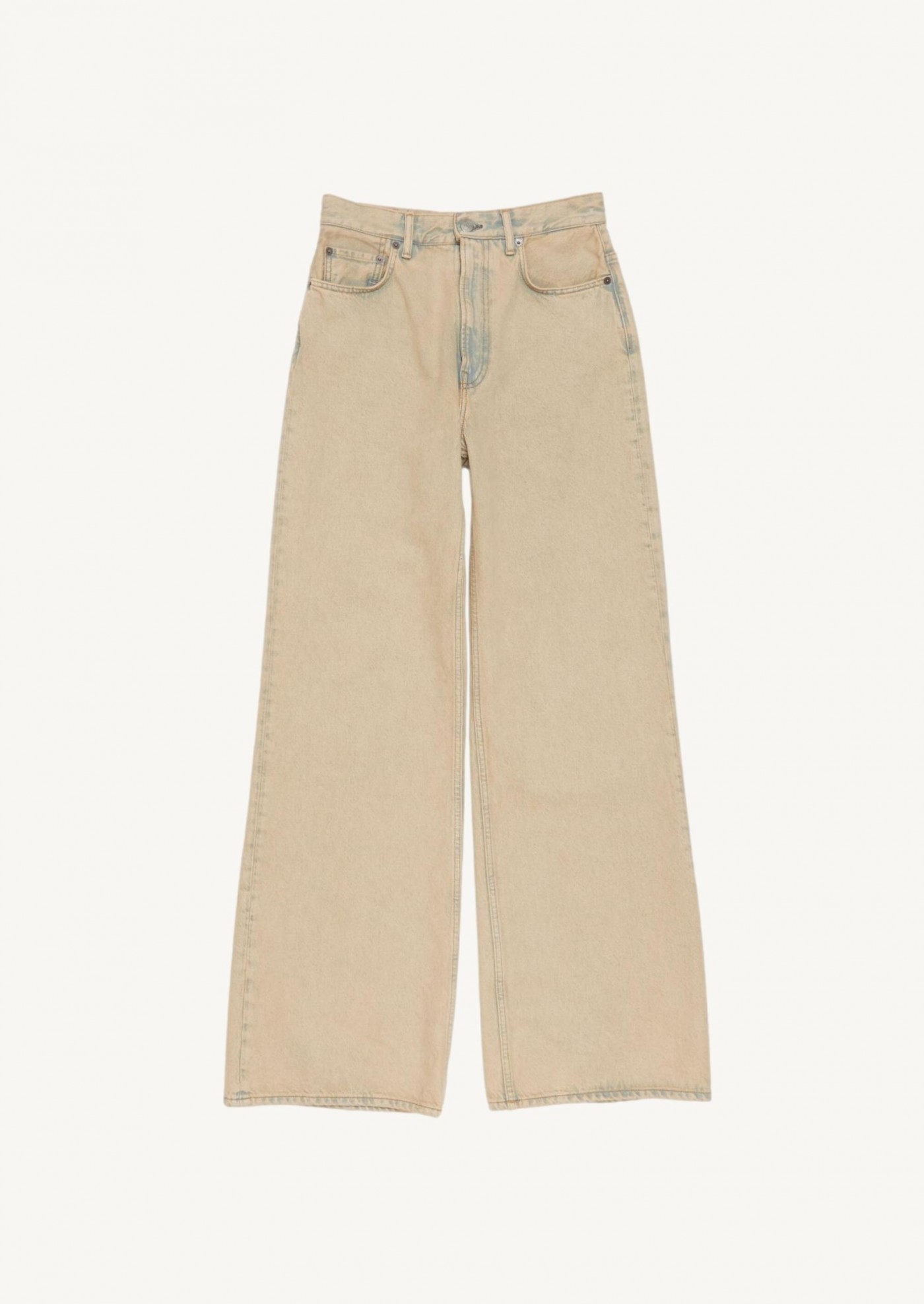 Relaxed fit jeans light sand