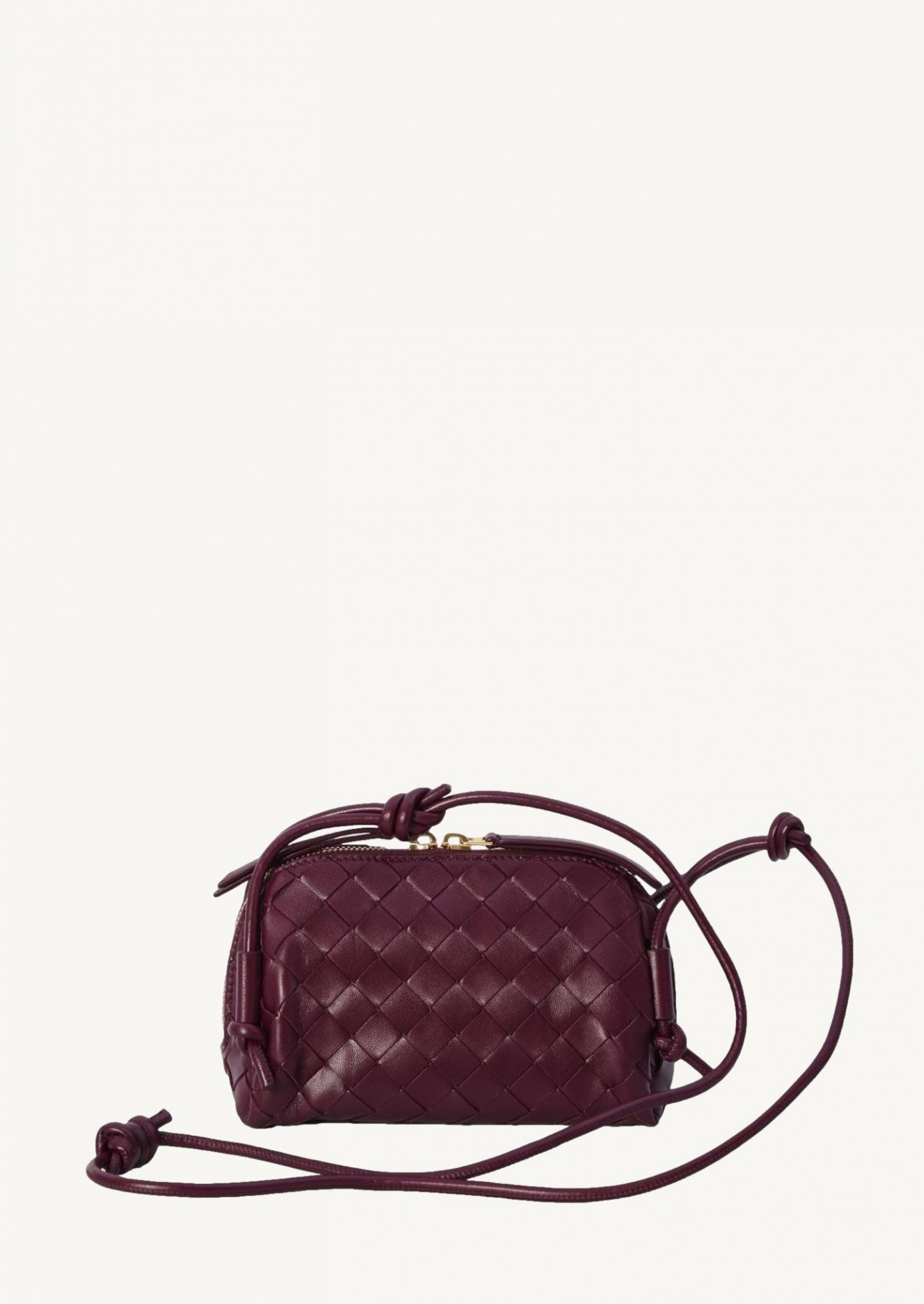 Concert clutch bag burgundy