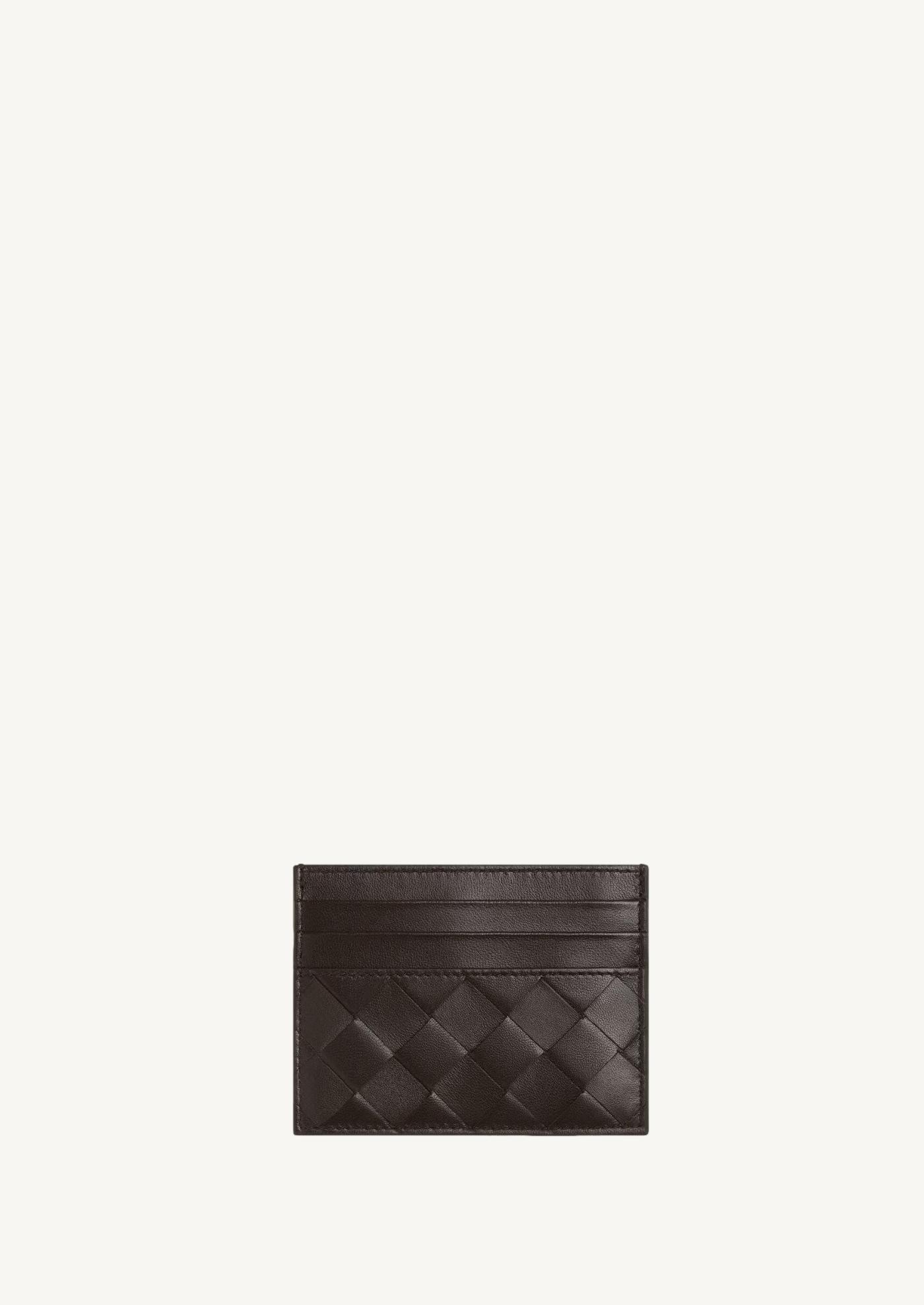 Étui Pour Cartes De Crédit Intrecciato fondant