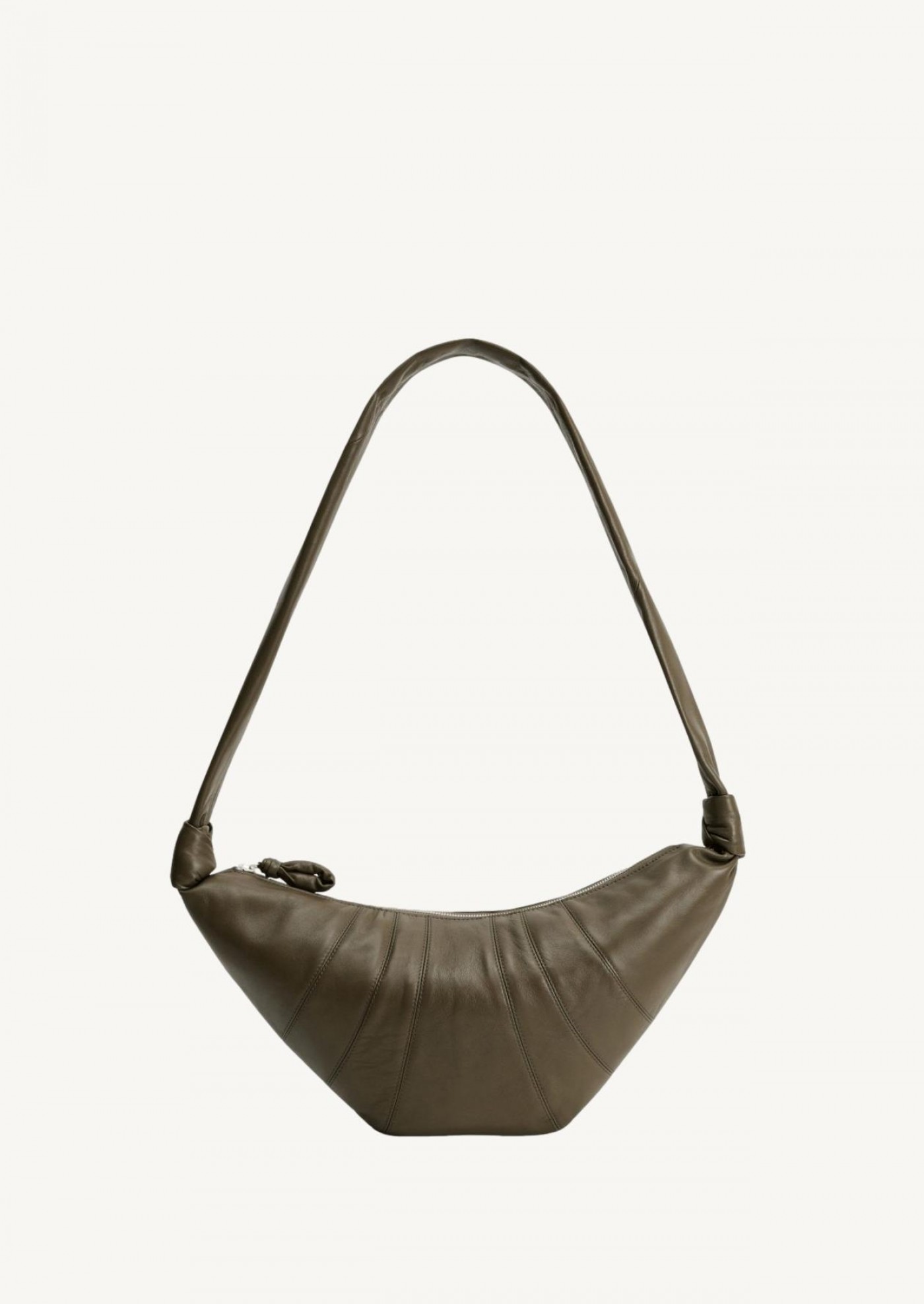 Medium crescent bag dark khaki