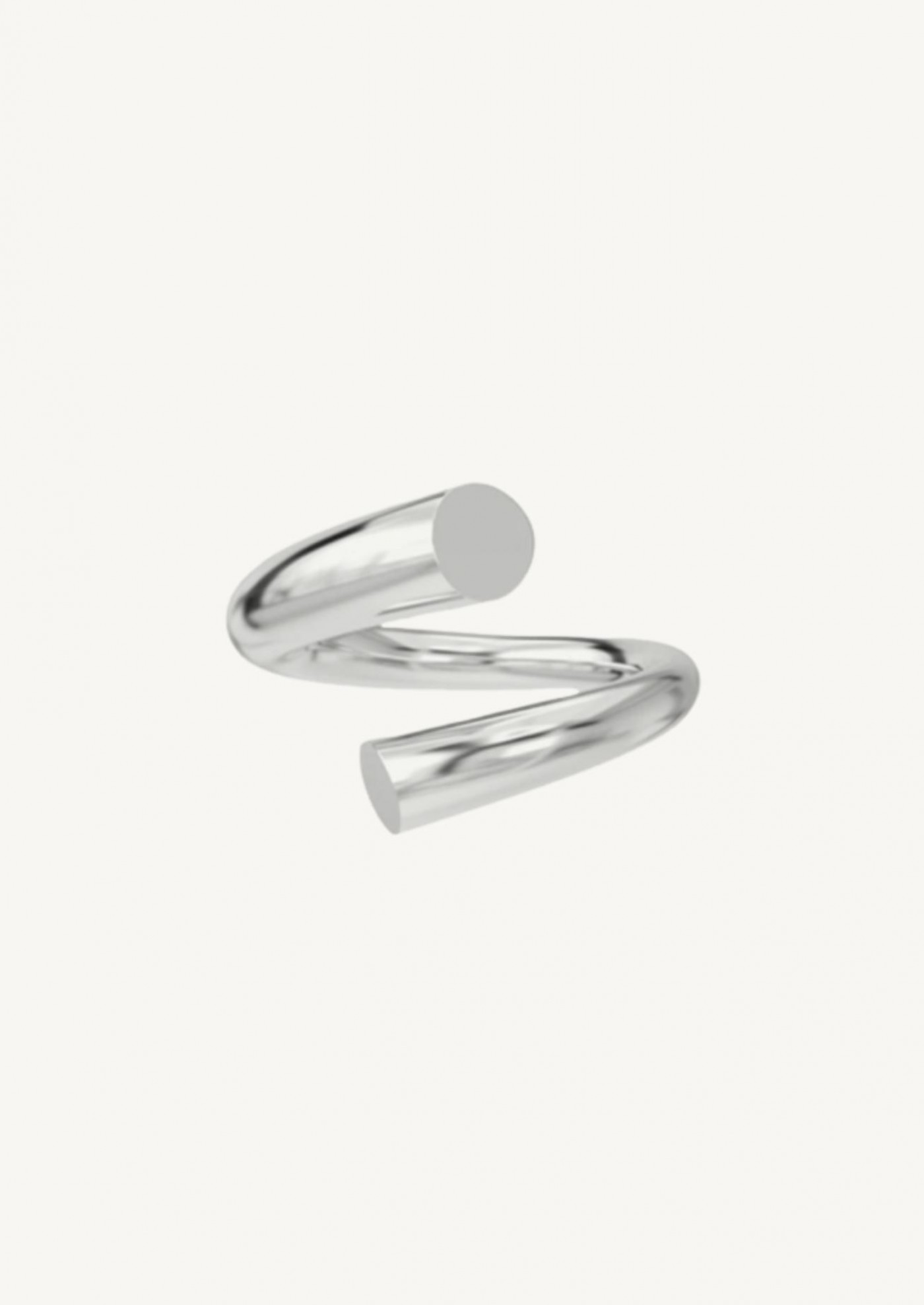 Biseau Ring in Silver