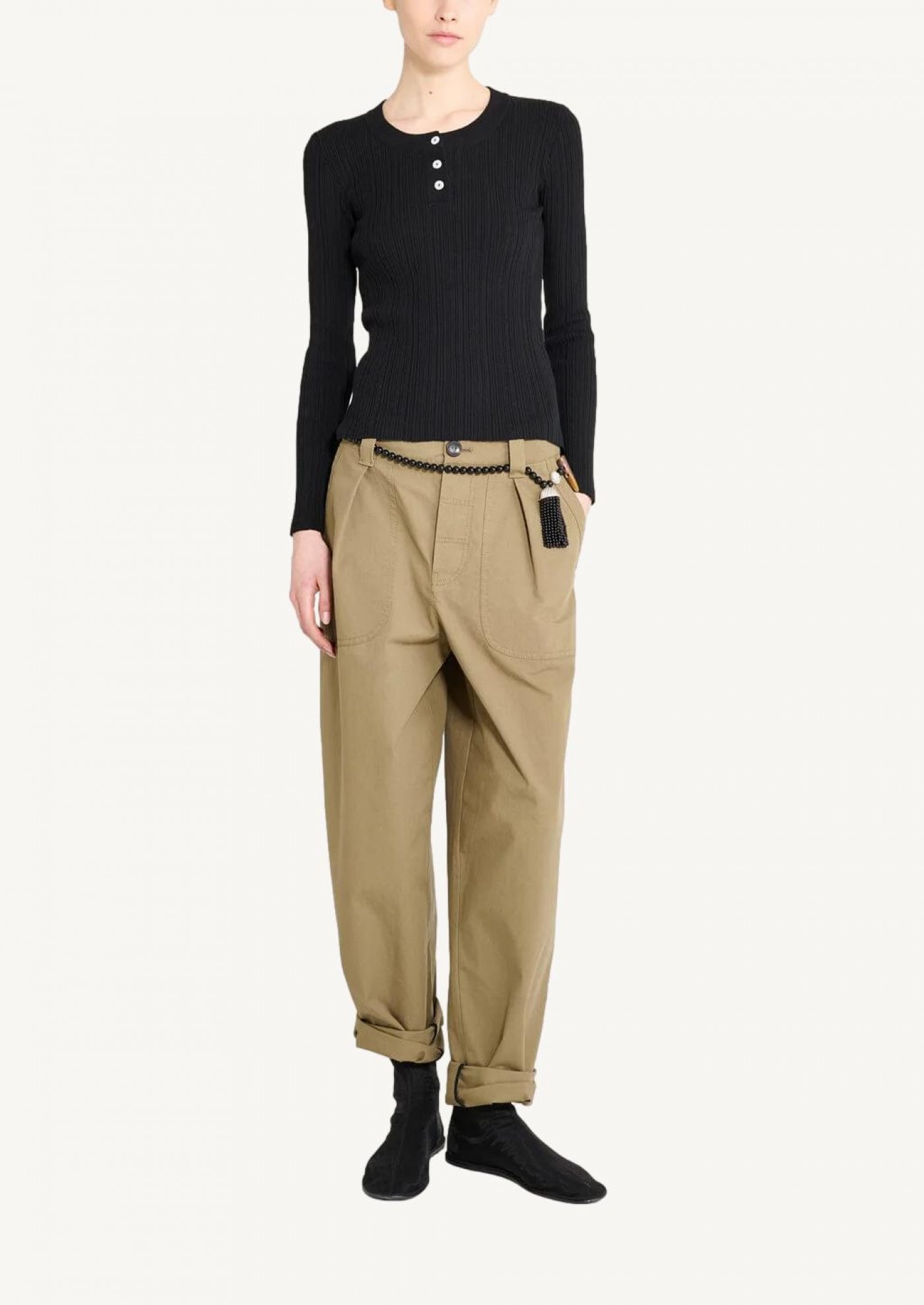 Keep Close Henley Knit