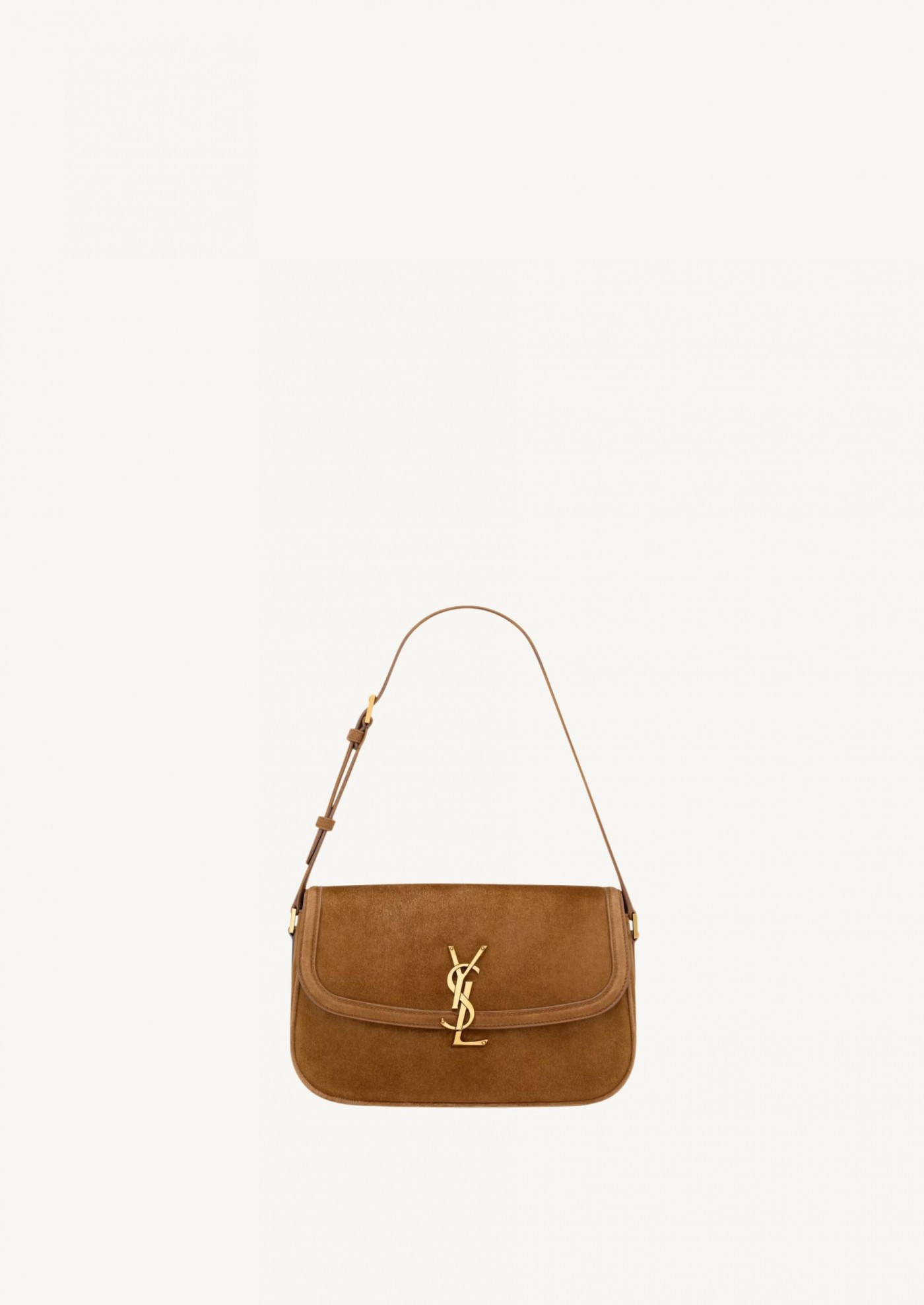 Solferino medium in camel suede