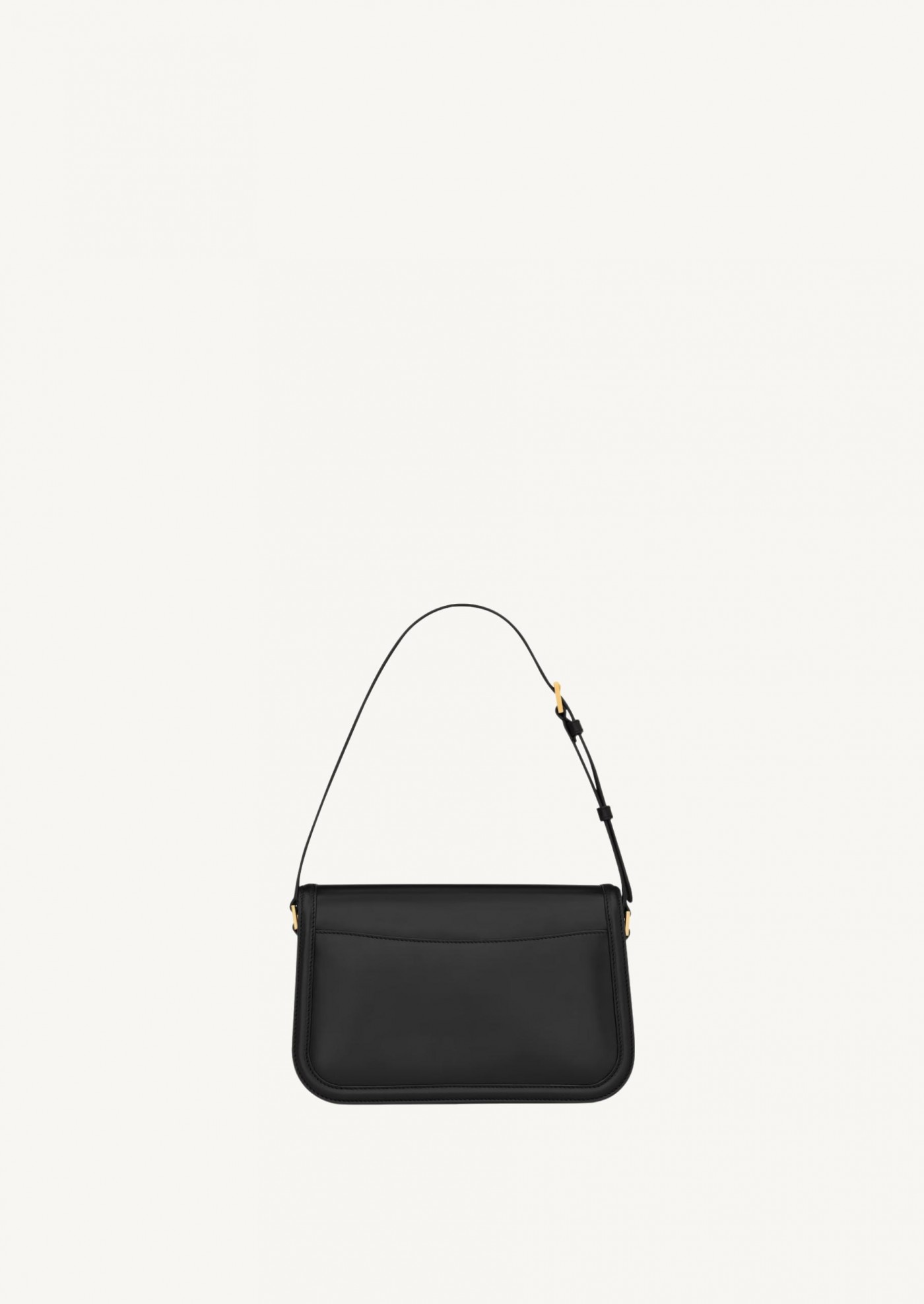 Solferino medium en box Saint Laurent noir