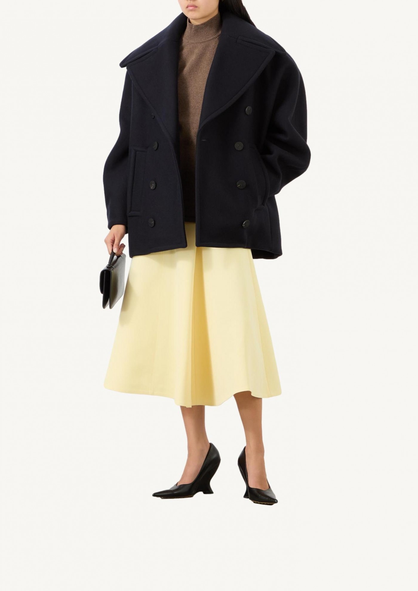 Le caban Ovalo marine Jacquemus