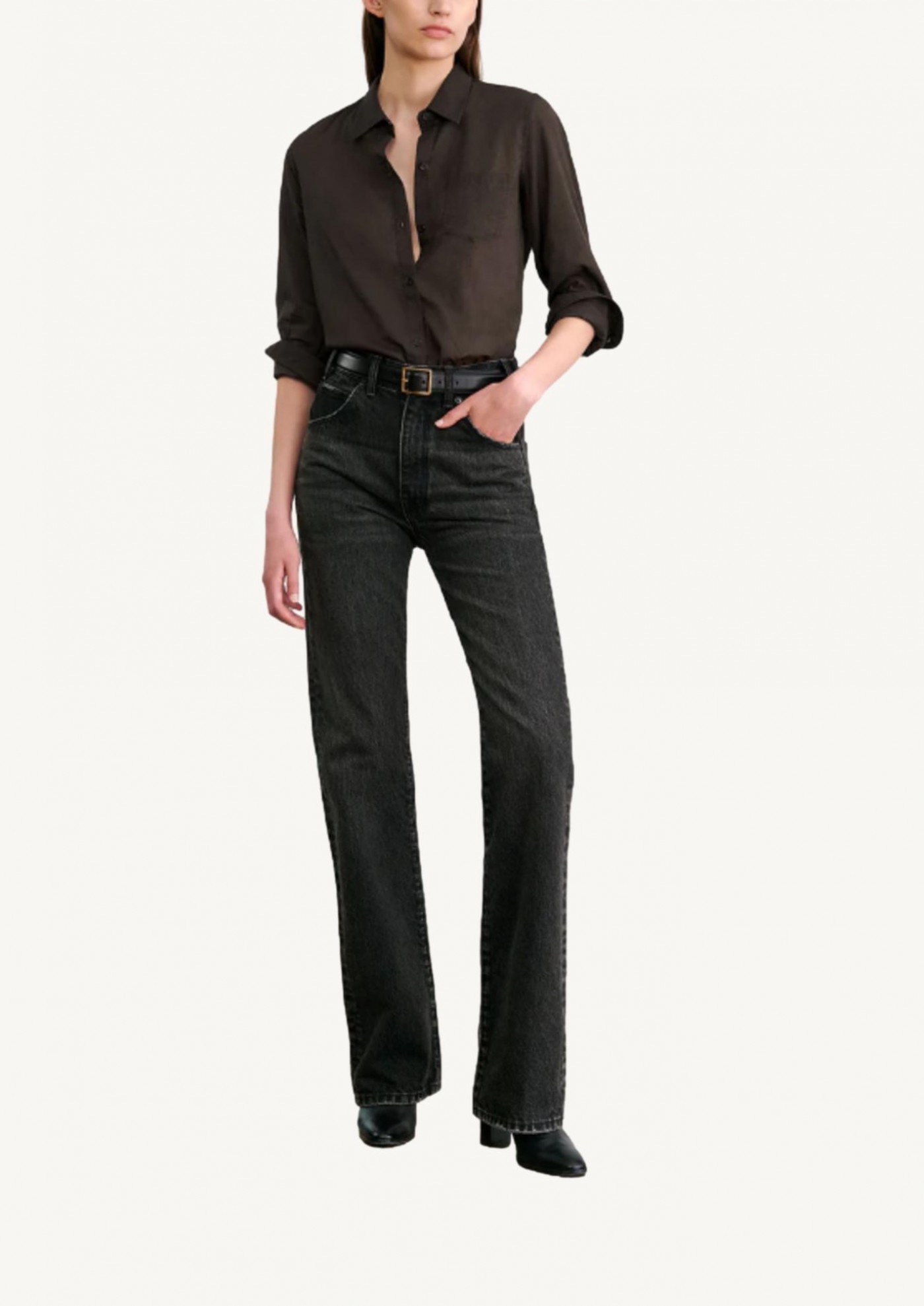 Chemise NL chocolat