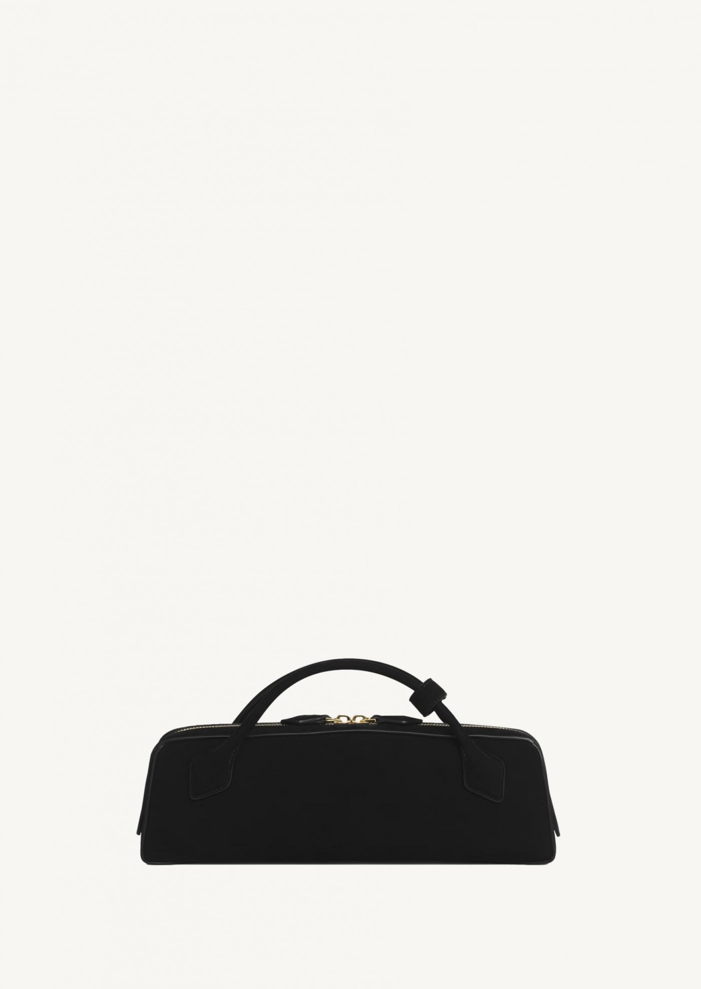 Le Teckel clutch en suède