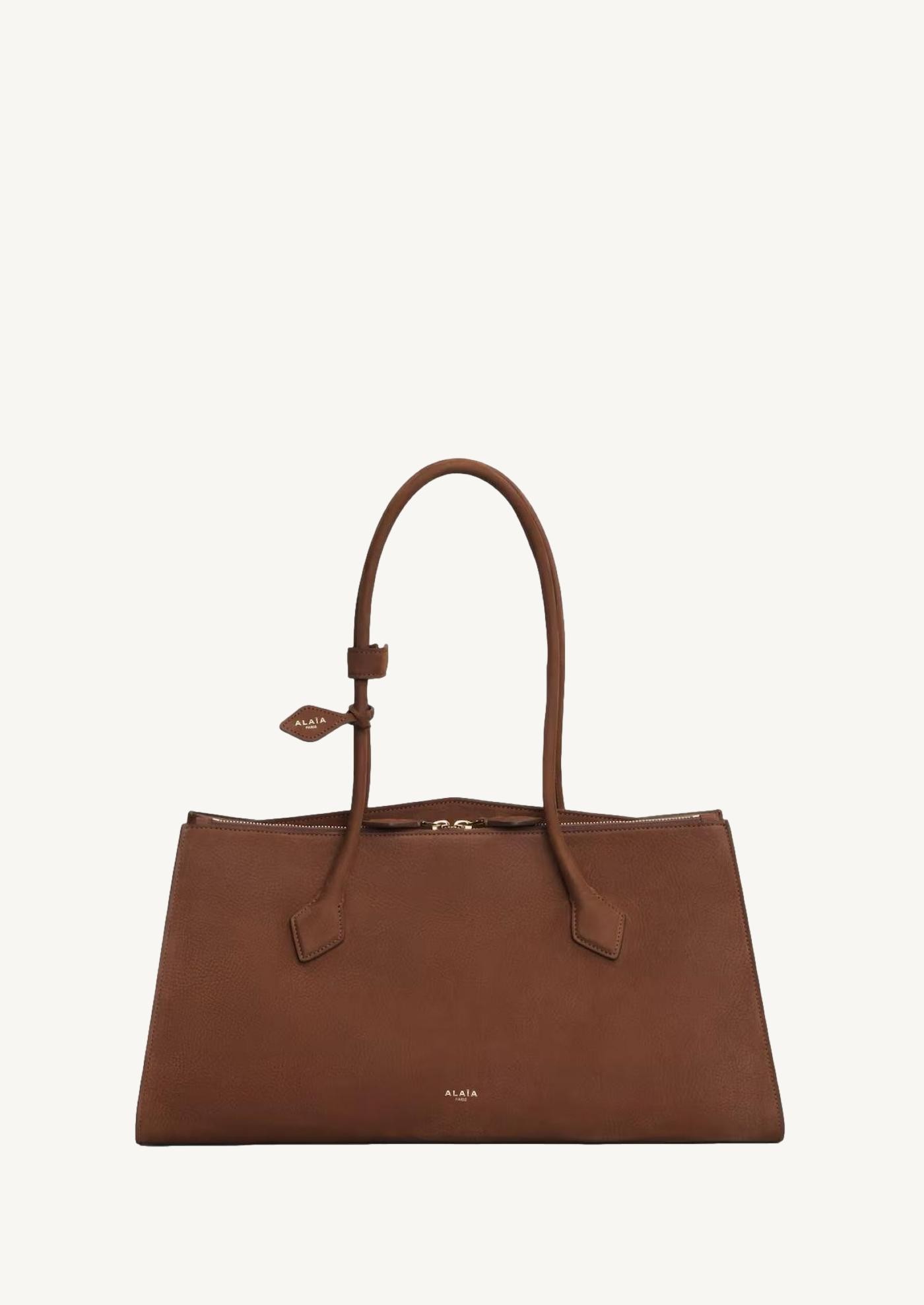 Le teckel tote bag in nubuck