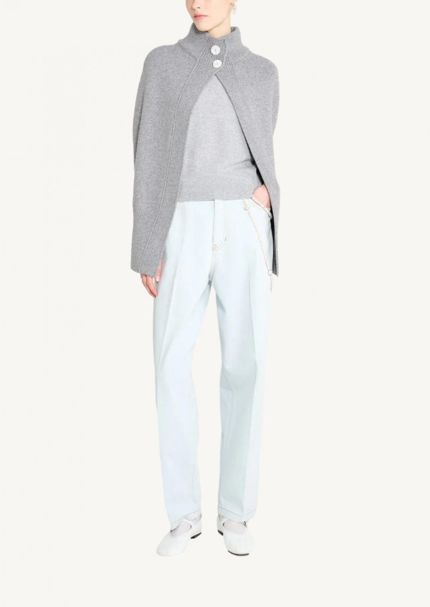 Roxalena Knit Cape