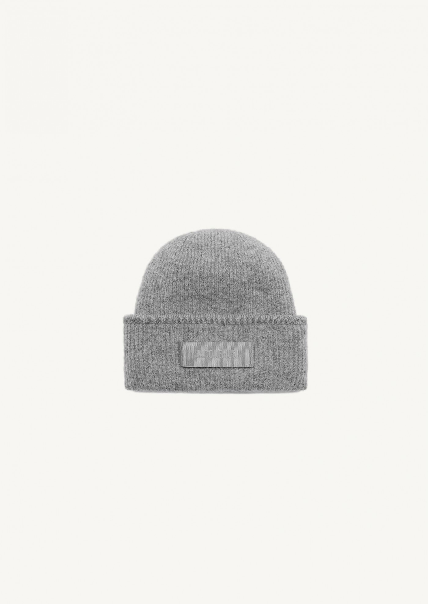 The grey Gros Grain beanie
