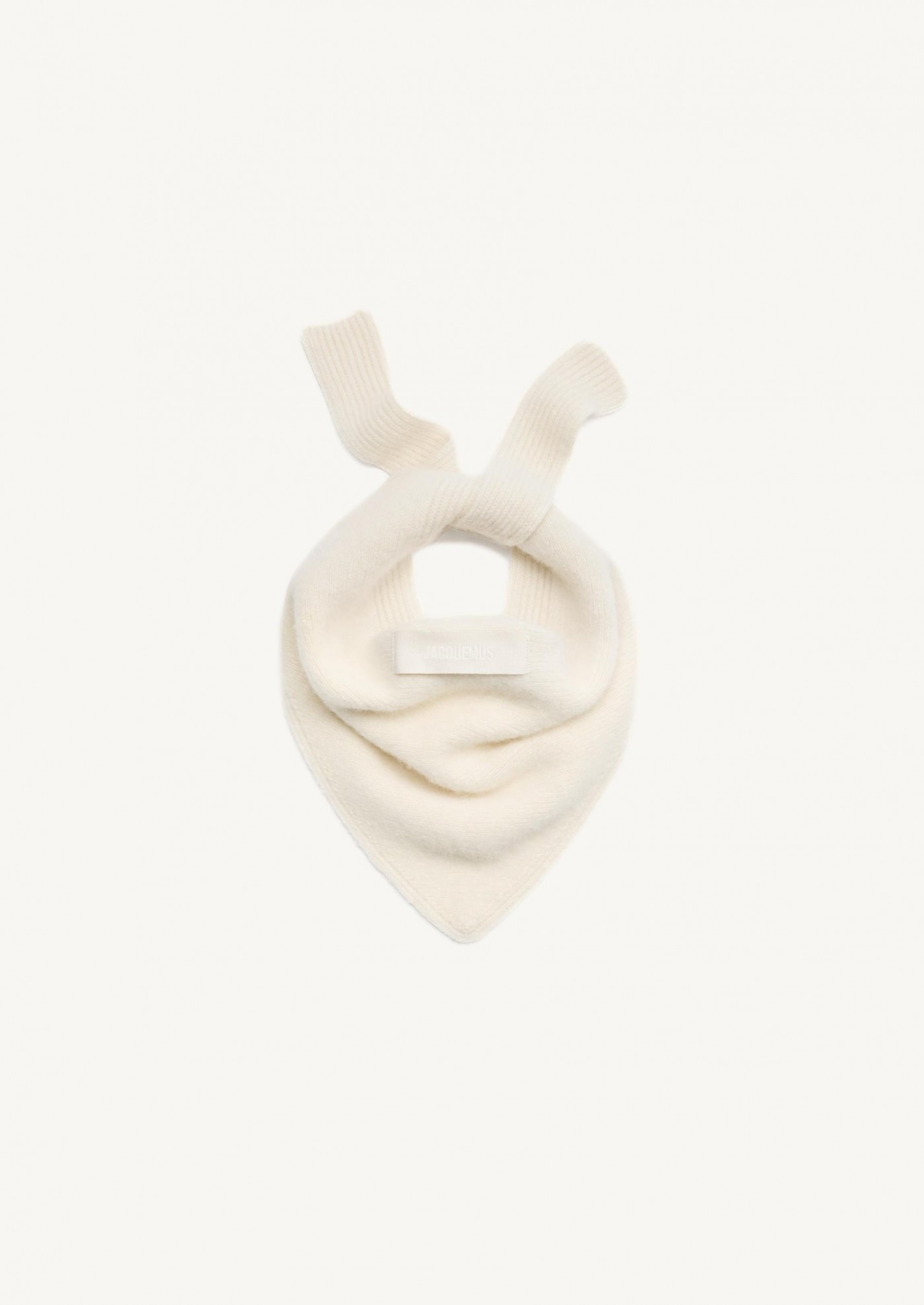 The Gros Grain white shawl