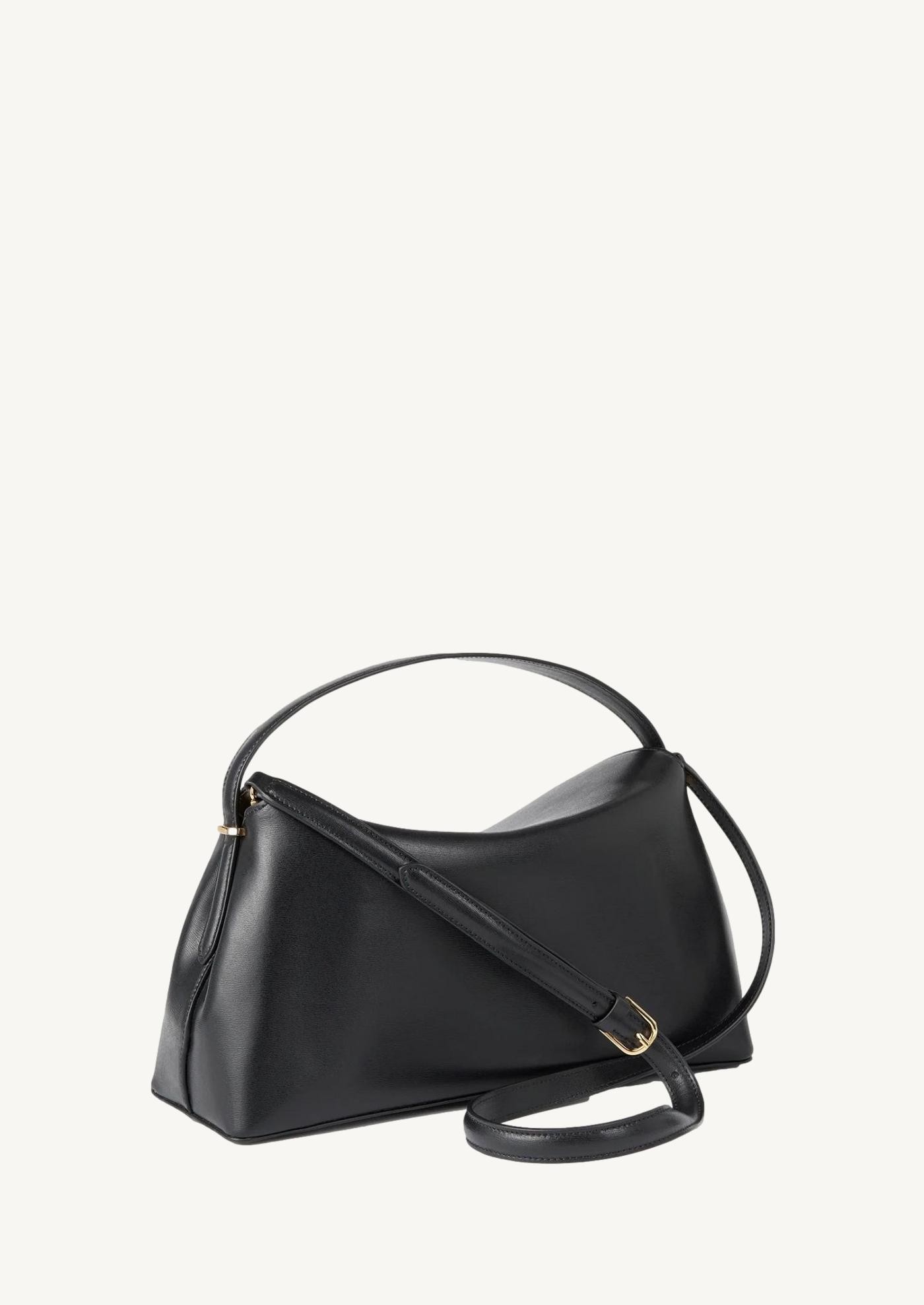 T-Lock noir cuir lisse