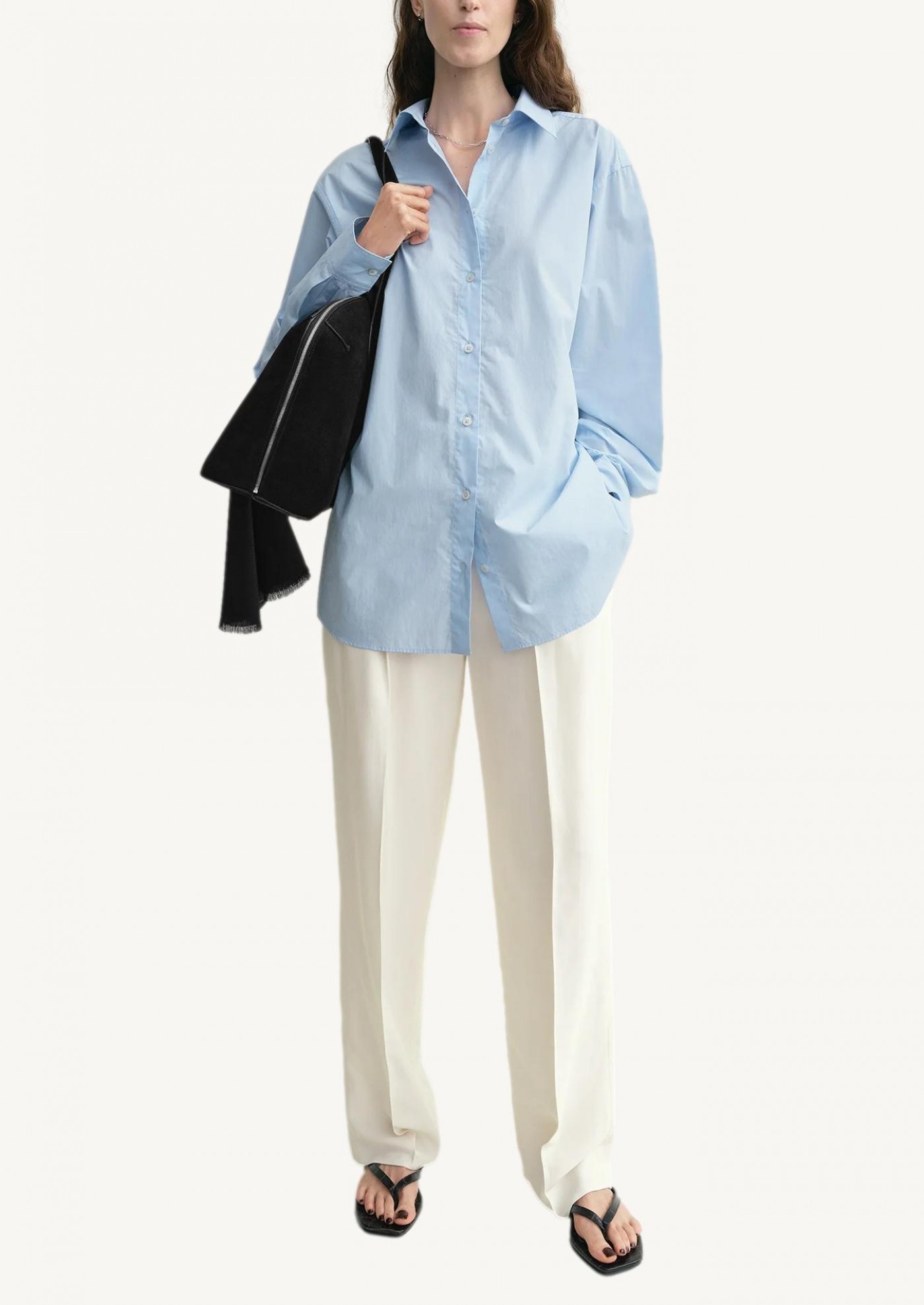 Chemise classique ciel