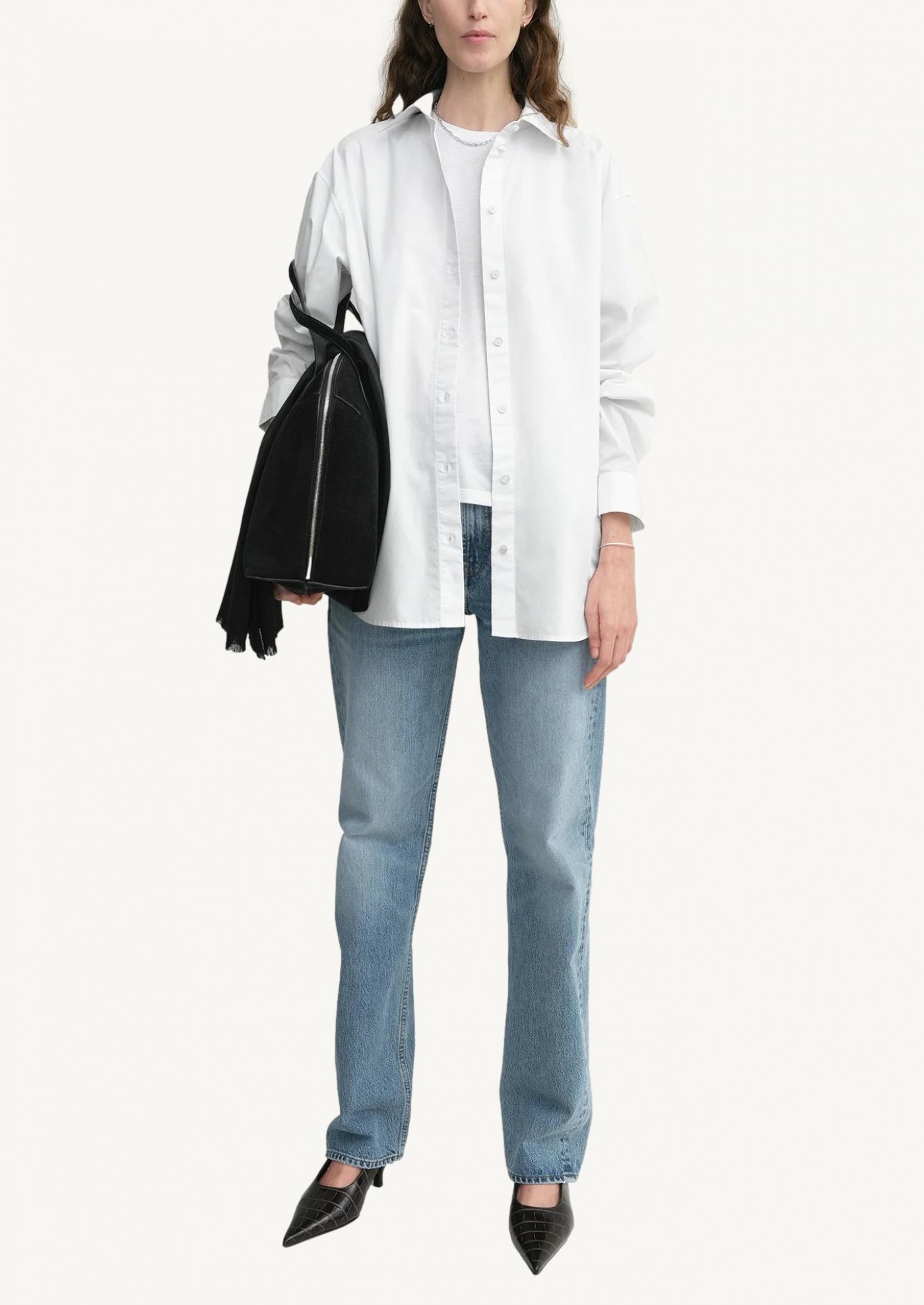 Chemise classique blanche