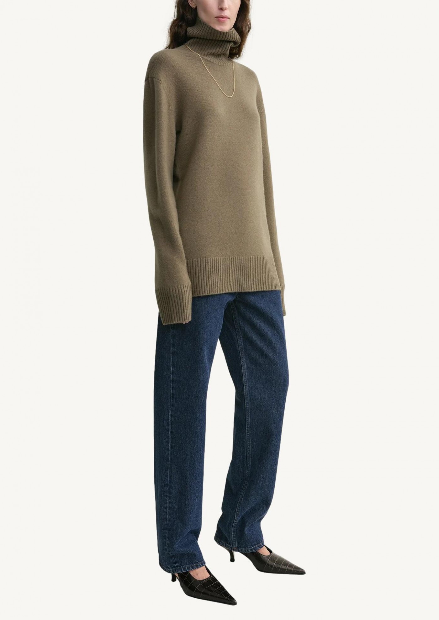 Cashmere turtleneck hazel