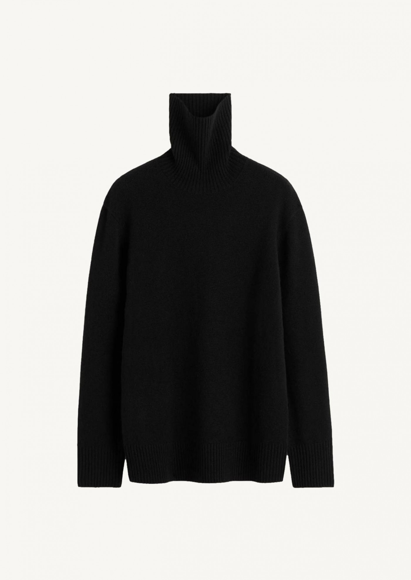 Cashmere turtleneck black