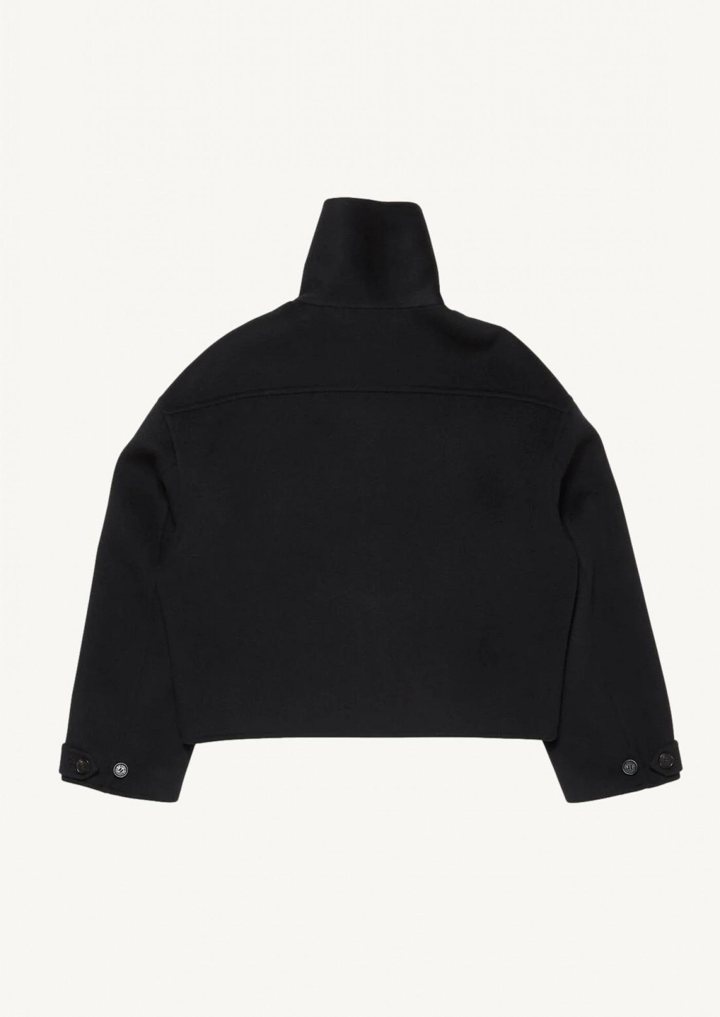 Veste en laine noire