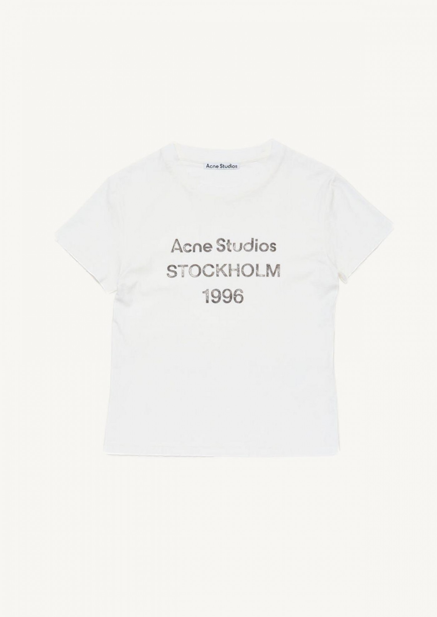 White logo T-shirt