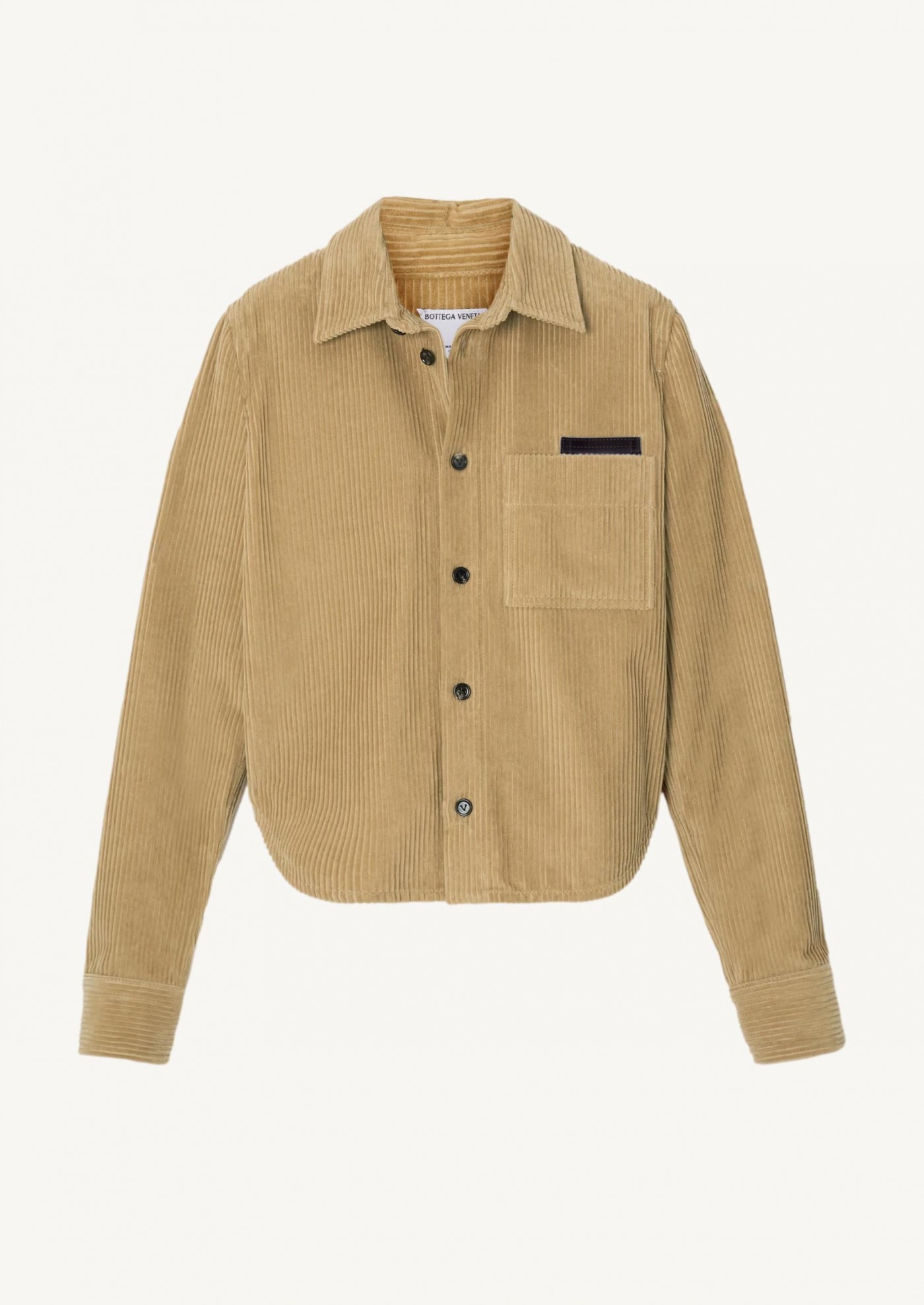 Camel corduroy shirt