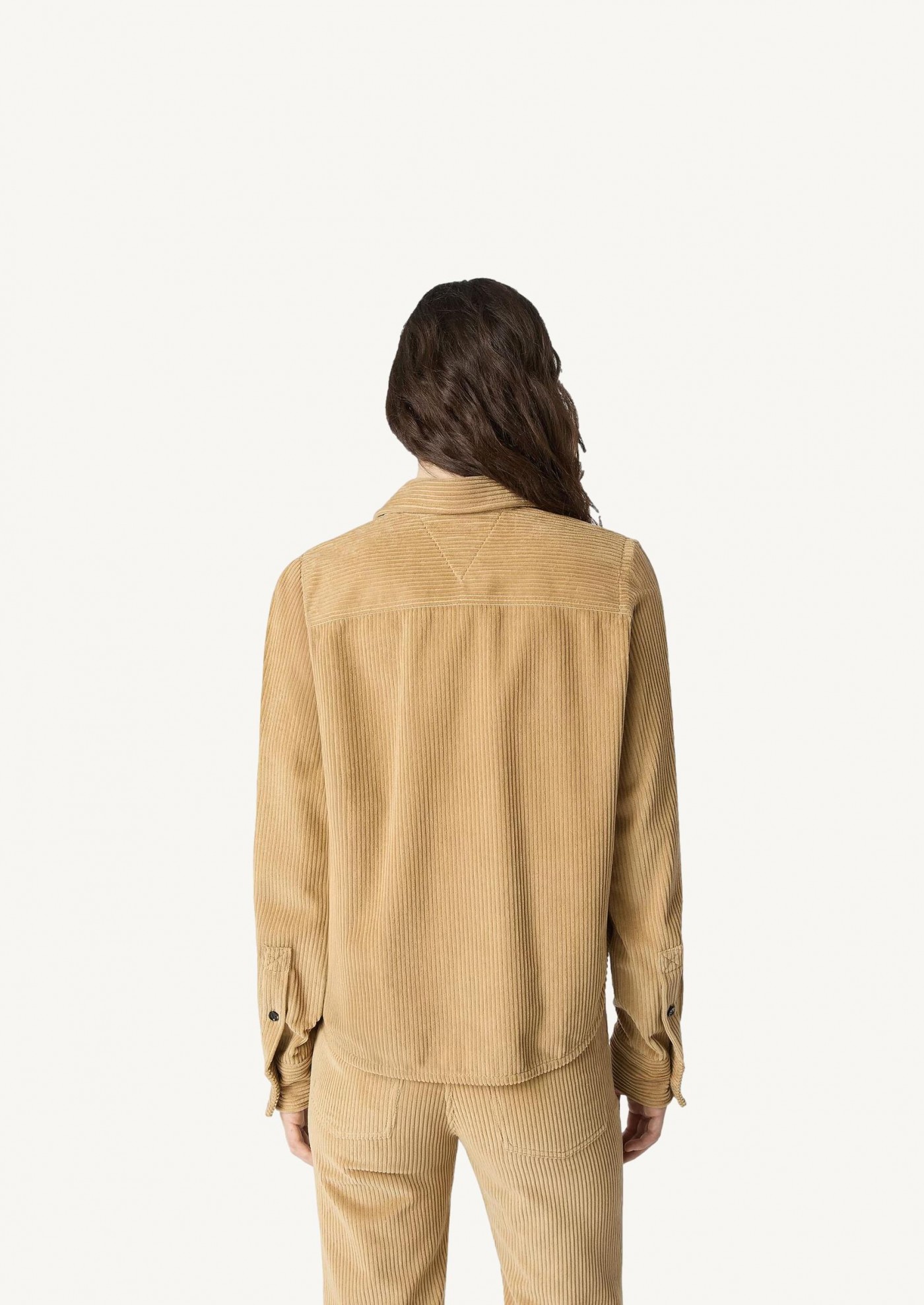 Camel corduroy shirt Bottega Veneta