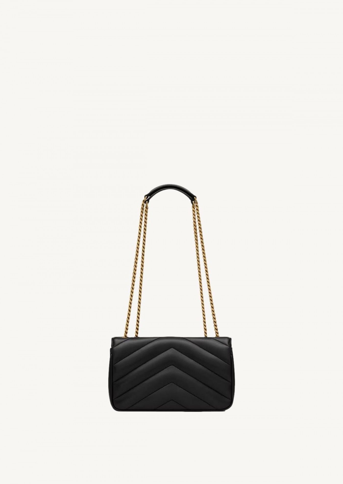 Loulou small matelassé noir
