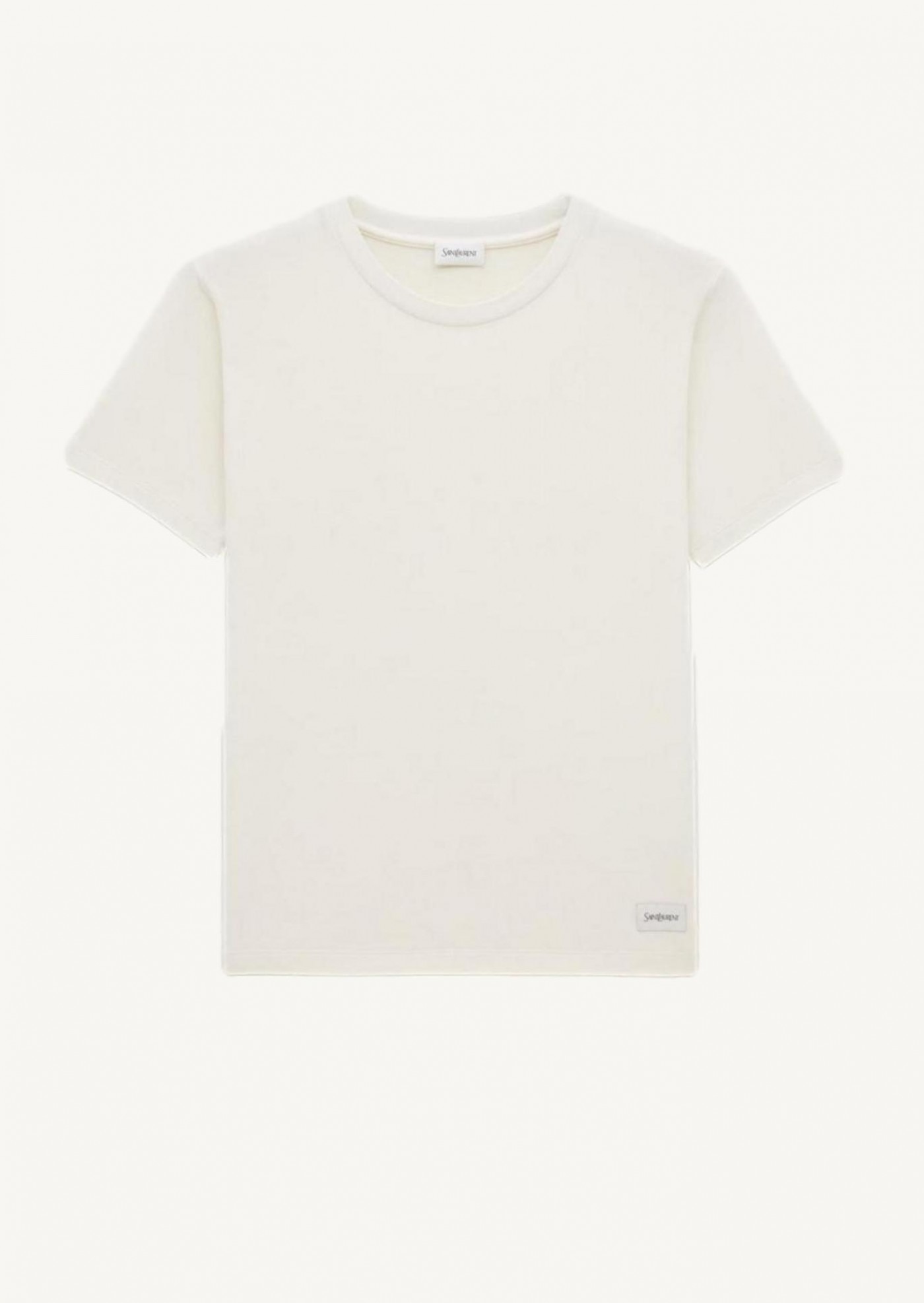 SAINT LAURENT natural T-shirt