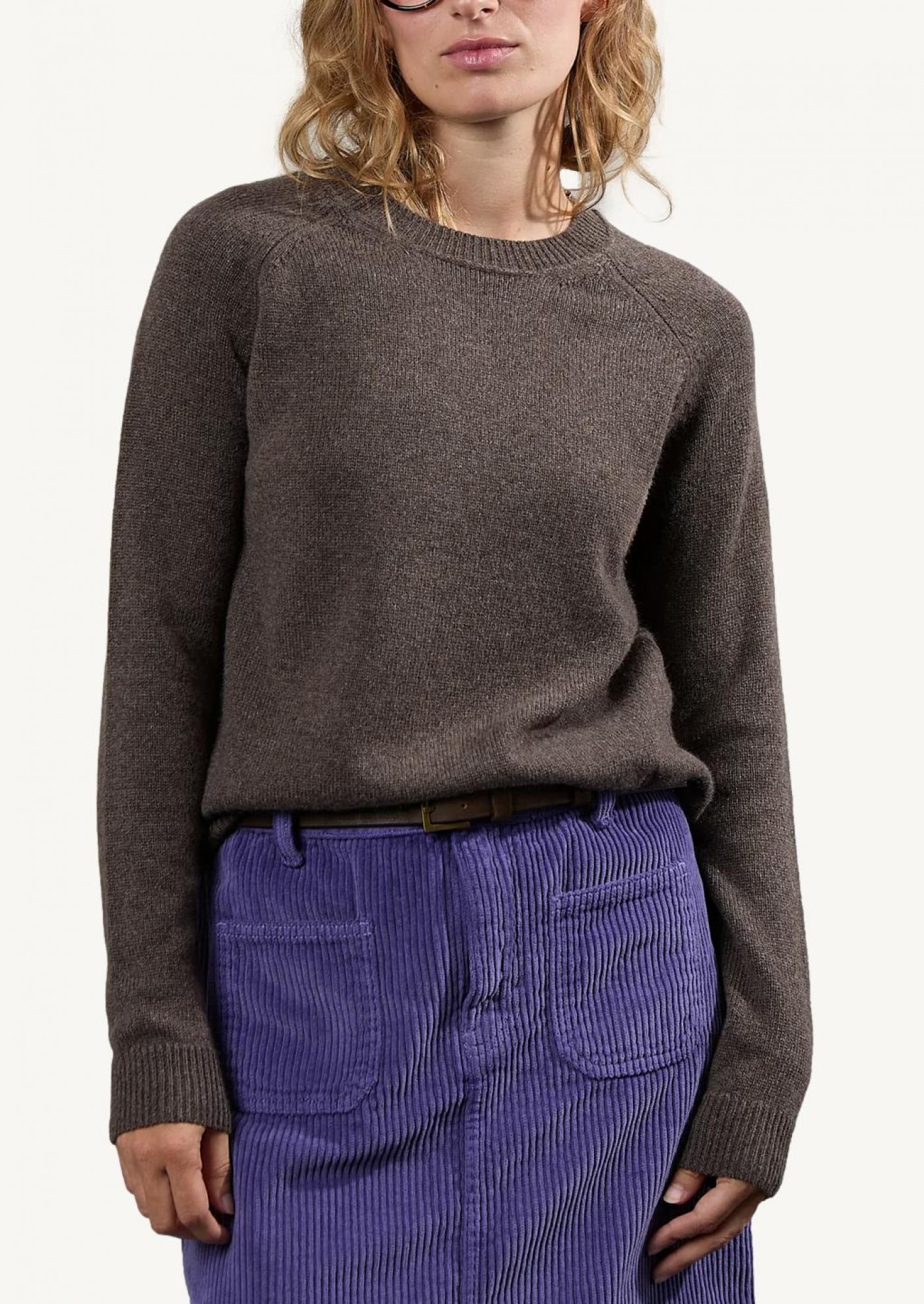 Pull Mila en Marron