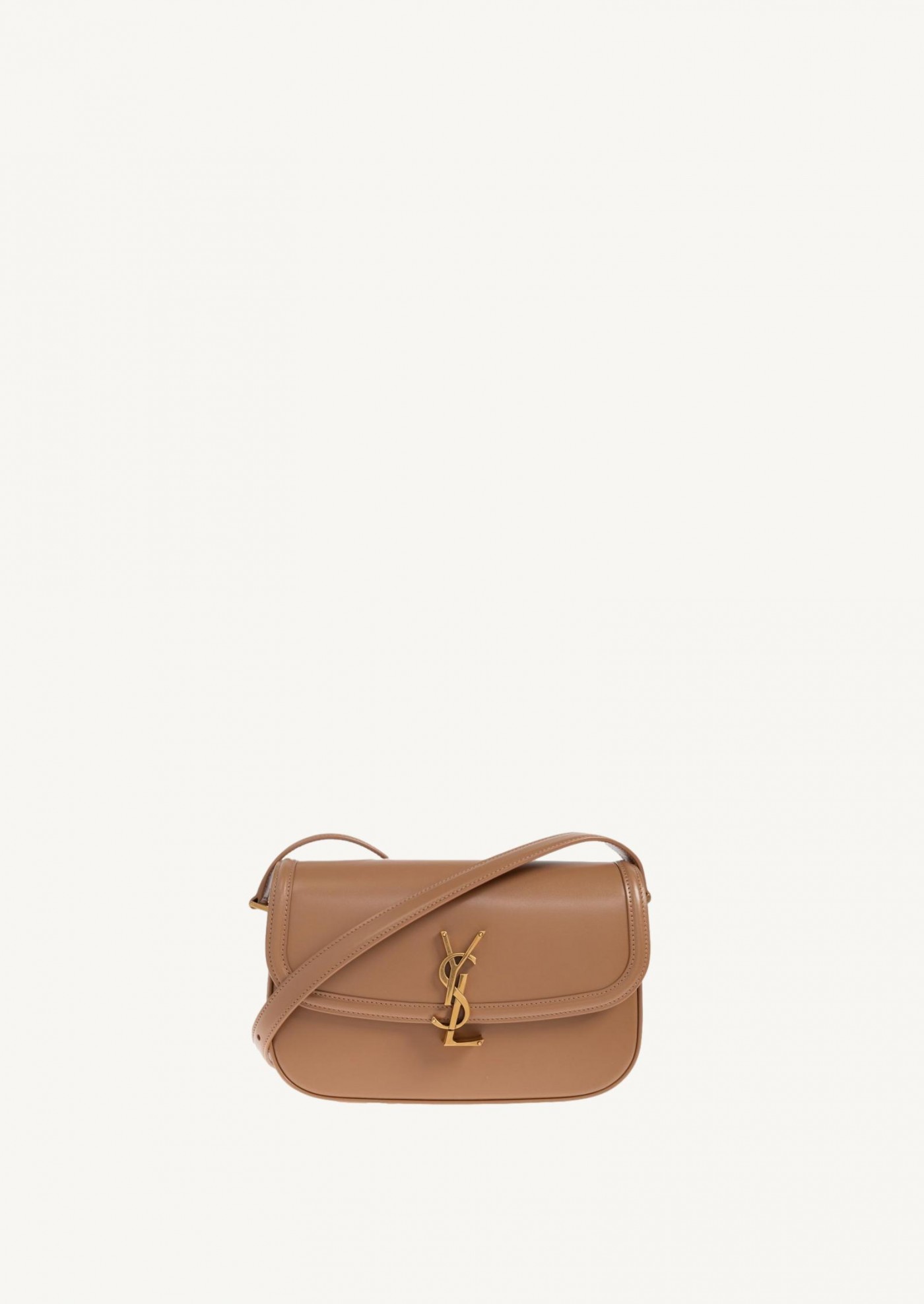 Solferino medium in Saint Laurent hazelnut box
