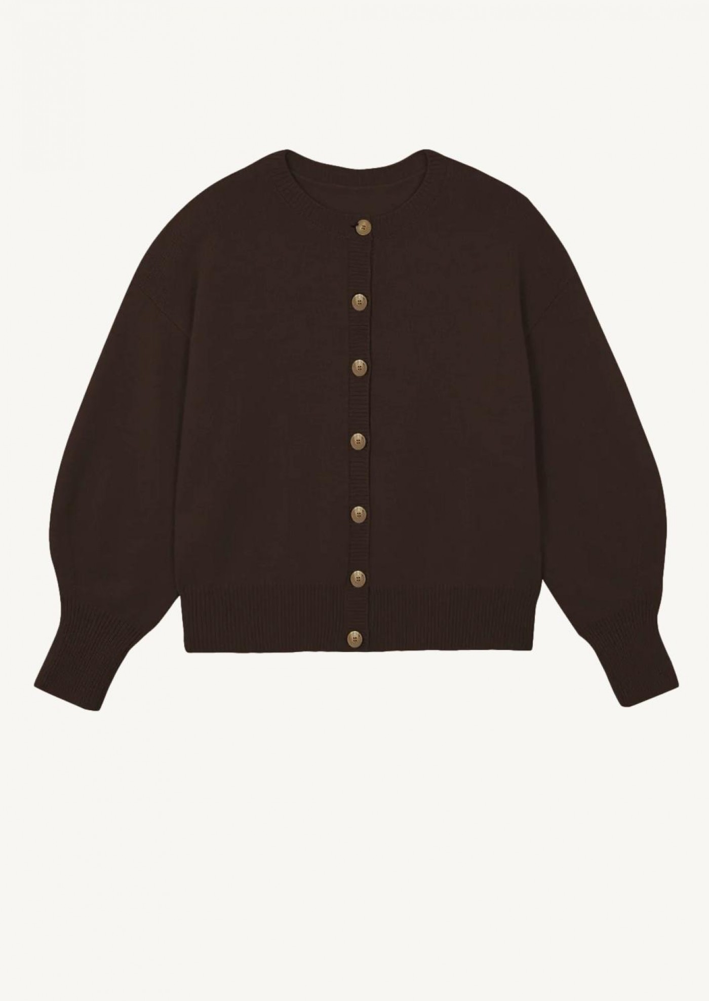 Gabriella Cardigan - Chocolat