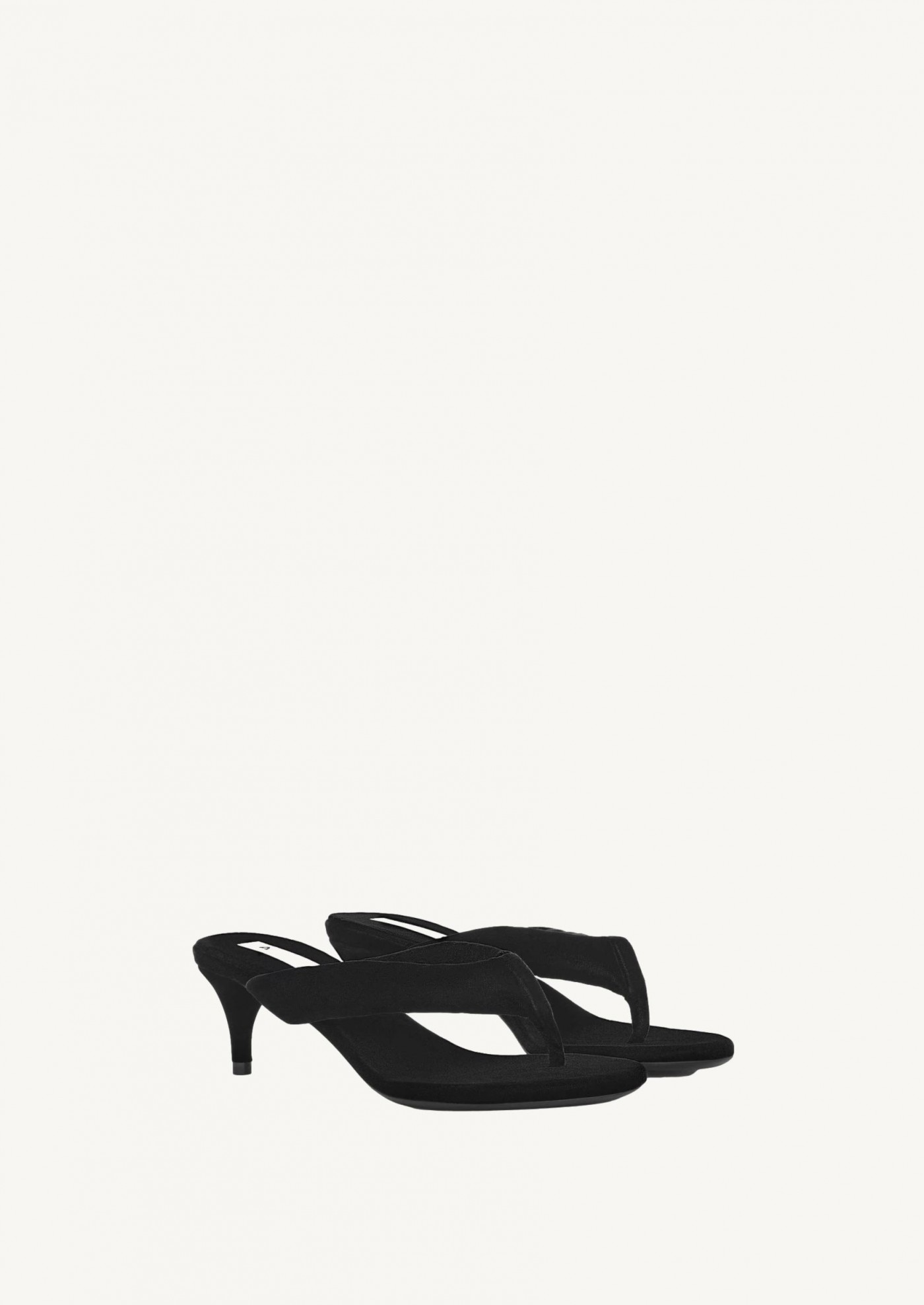 Mules Tong en velours