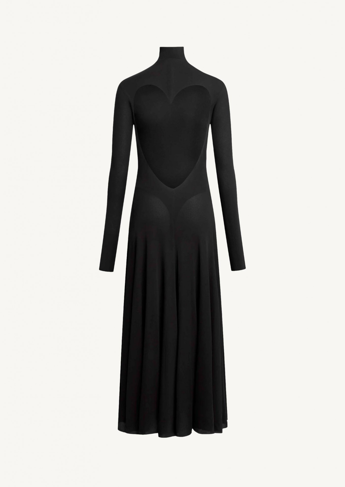 Robe dos coeur