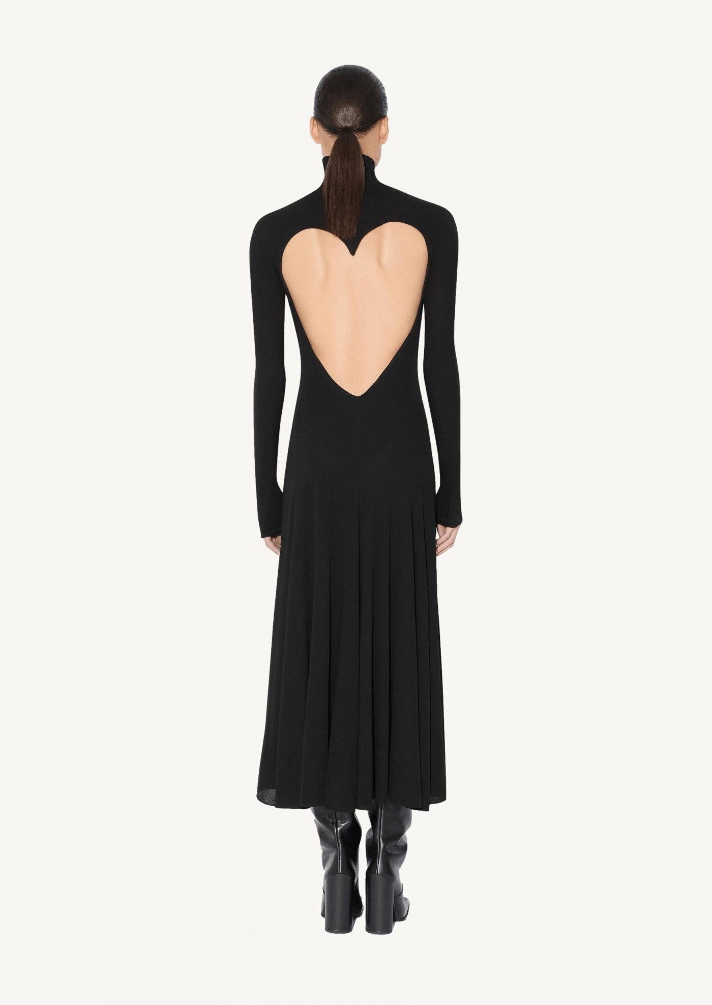 Heart-back dress Alaïa