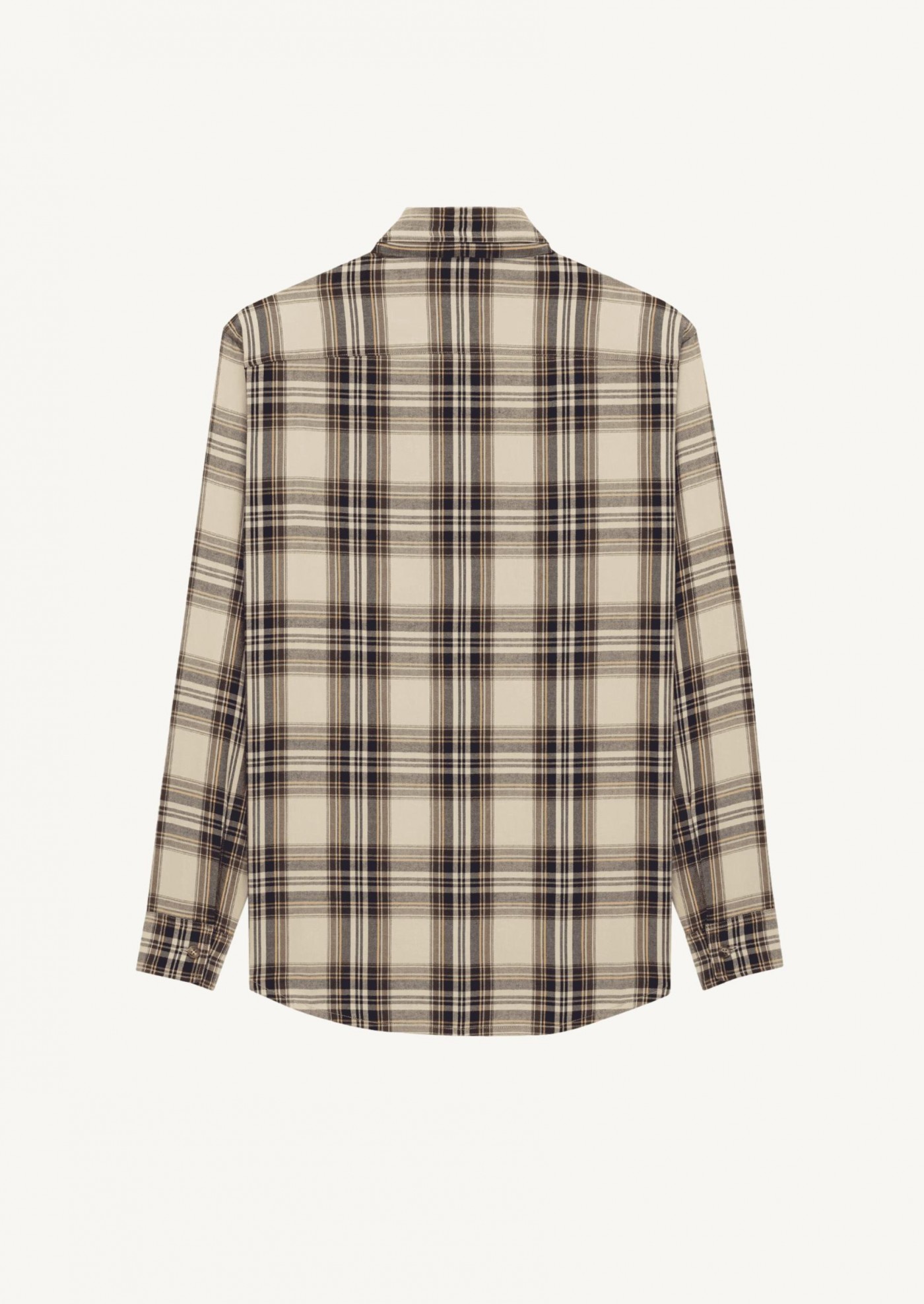Cassandre shirt with tartan pattern bow tie