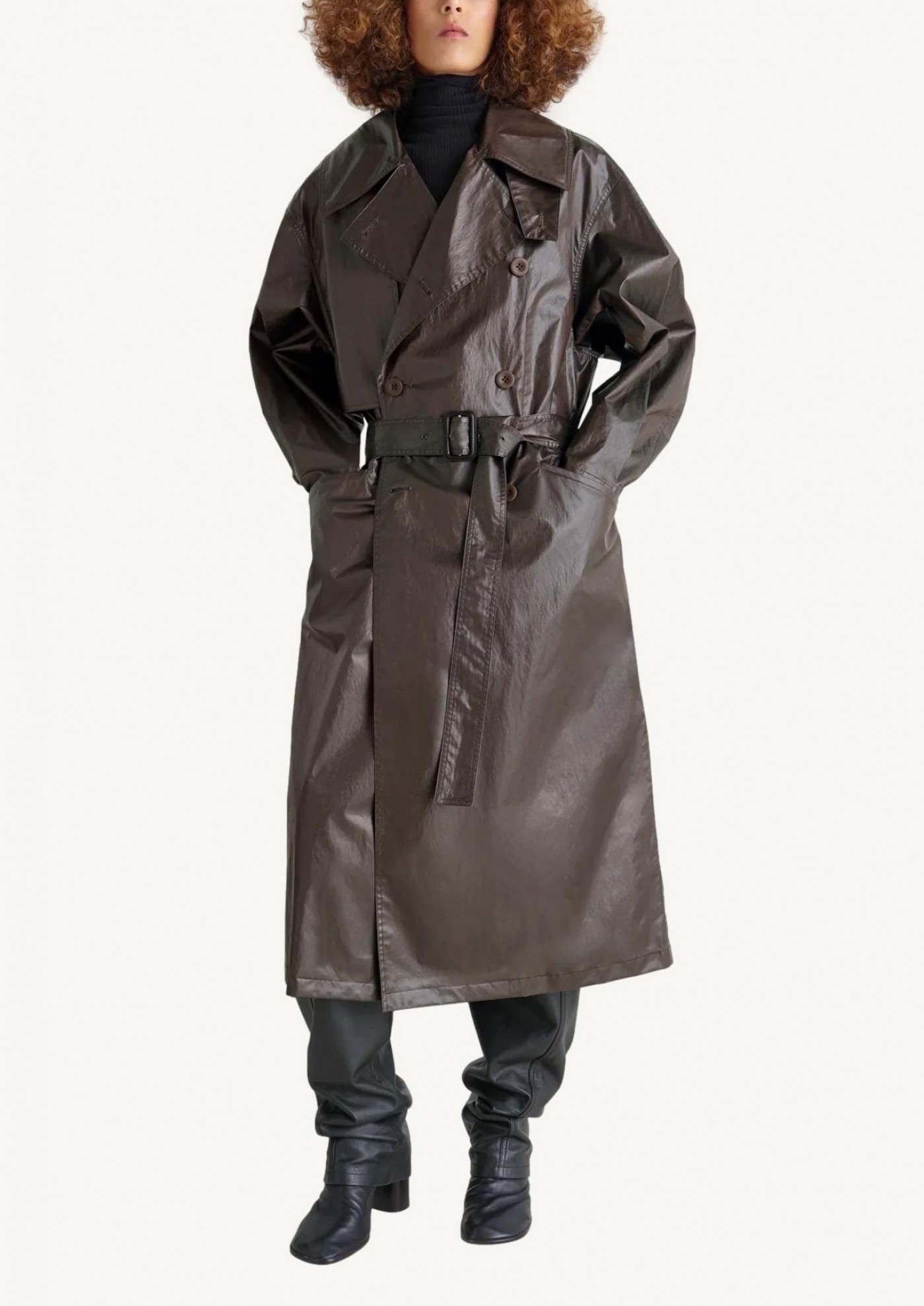 Trench enduit