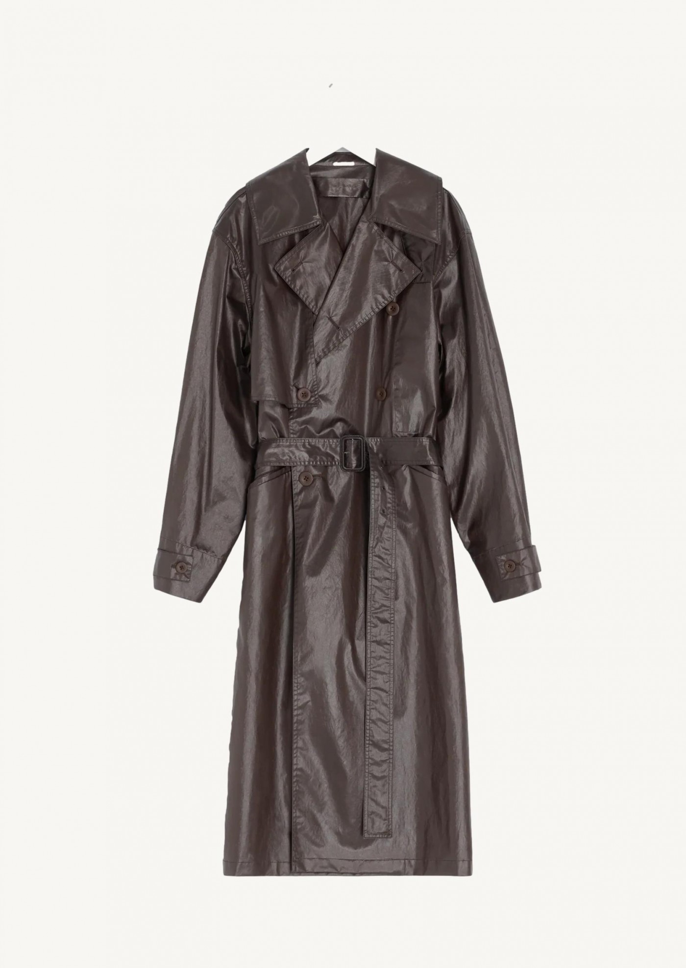 Coated trench