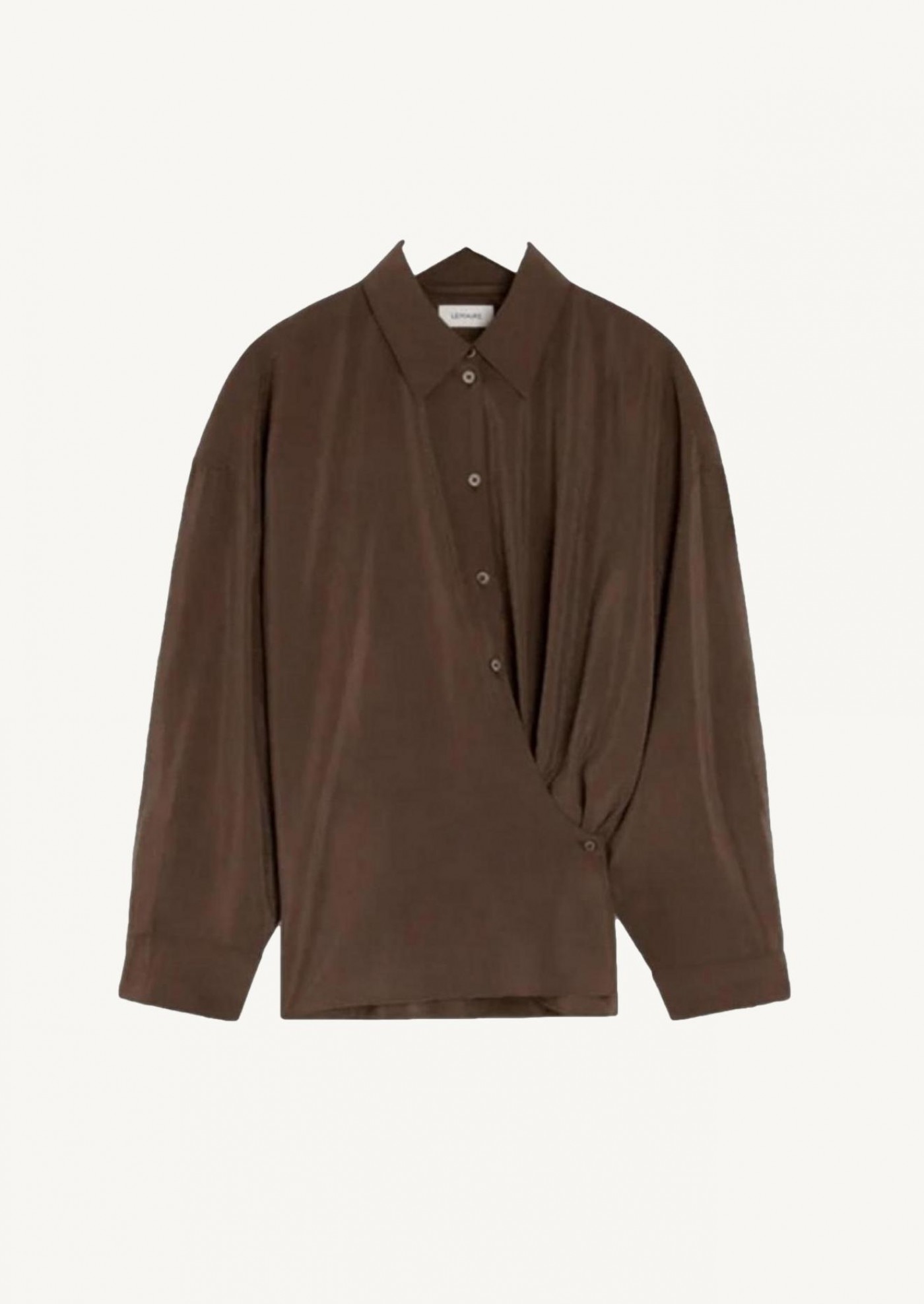Brown twisted shirt